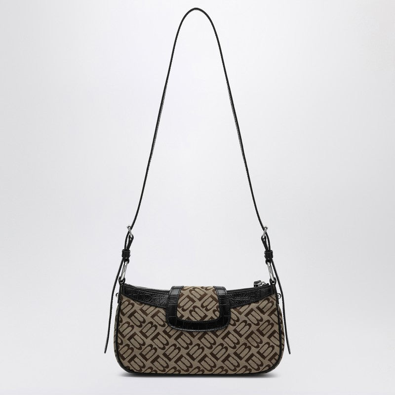 Balenciaga Essex Small Bag Ebony/Beige/Black Women
