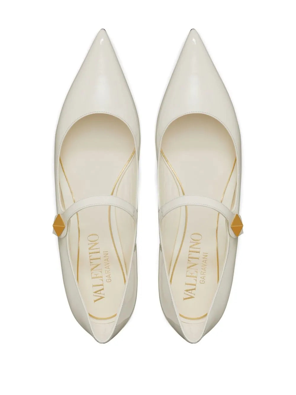 Valentino Garavani Tiptoe Pointed Toe Ballerinas