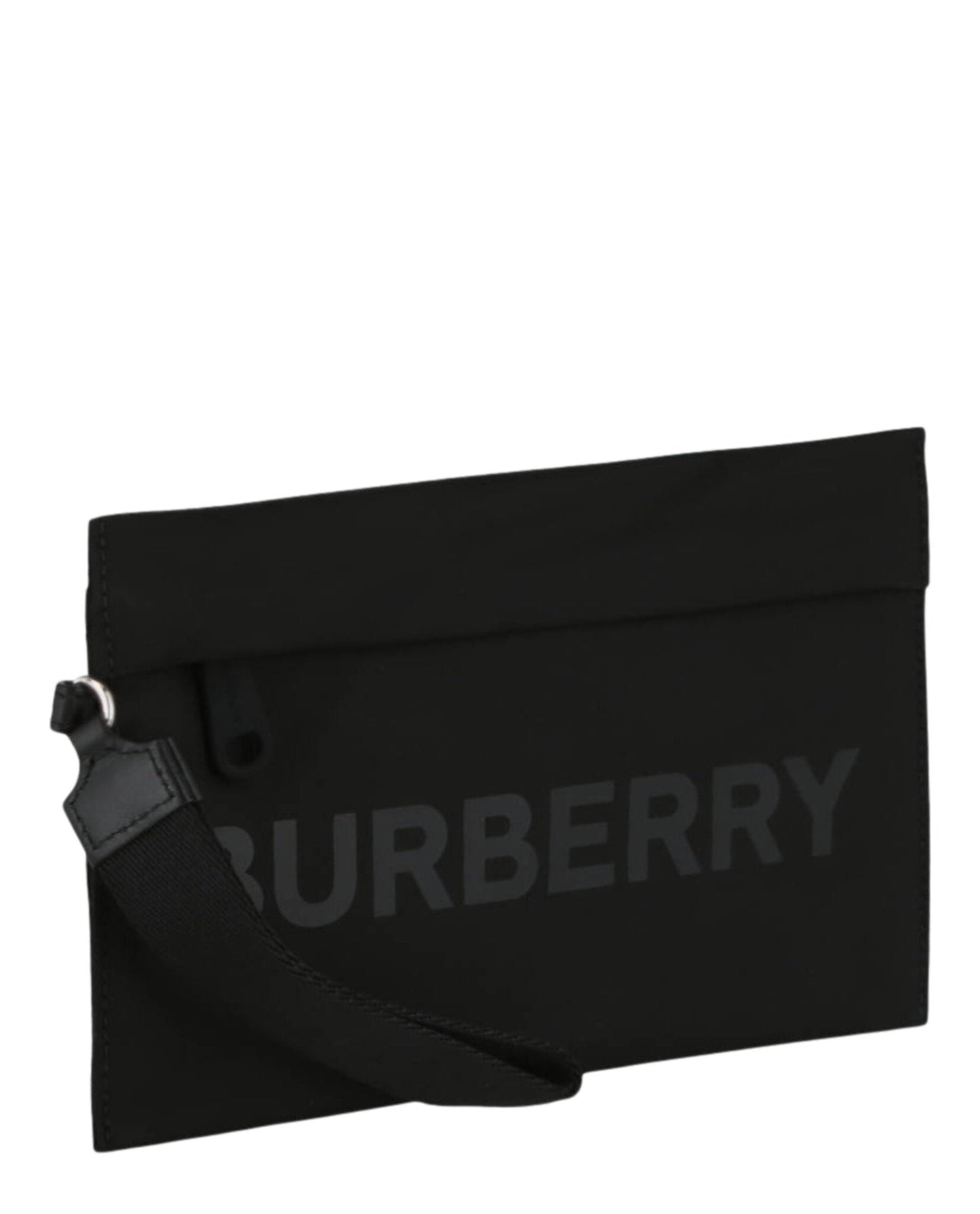 Burberry Womens Logo Nylon Pouch