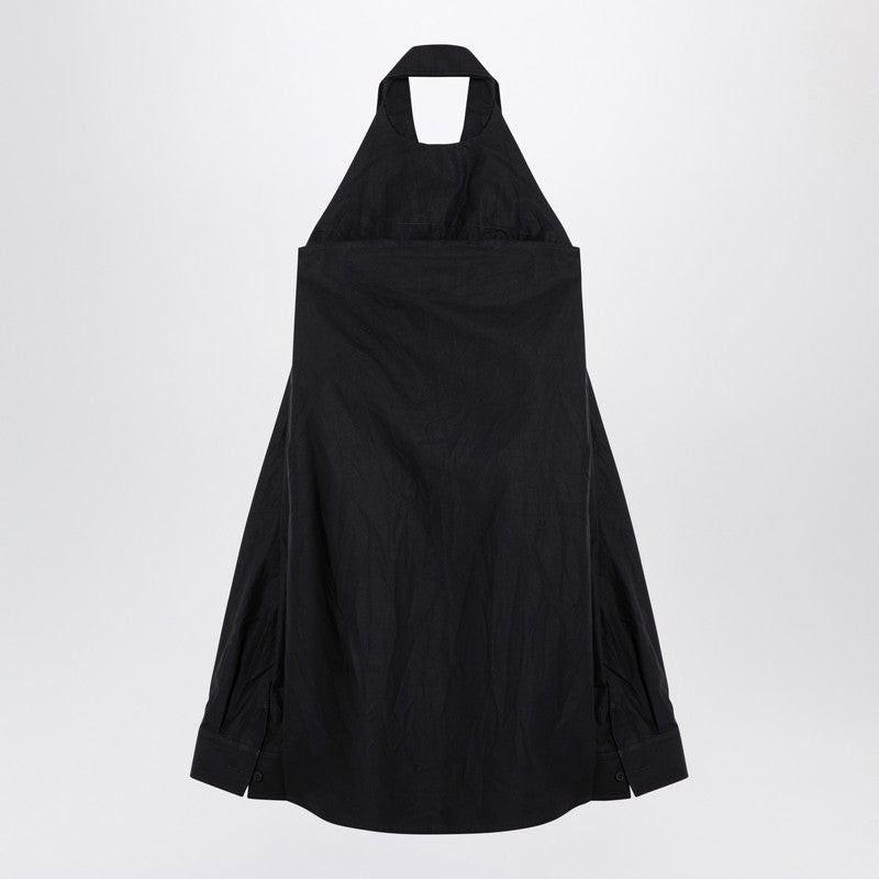 Balenciaga Black Suspended Shirt Effect Dress Women