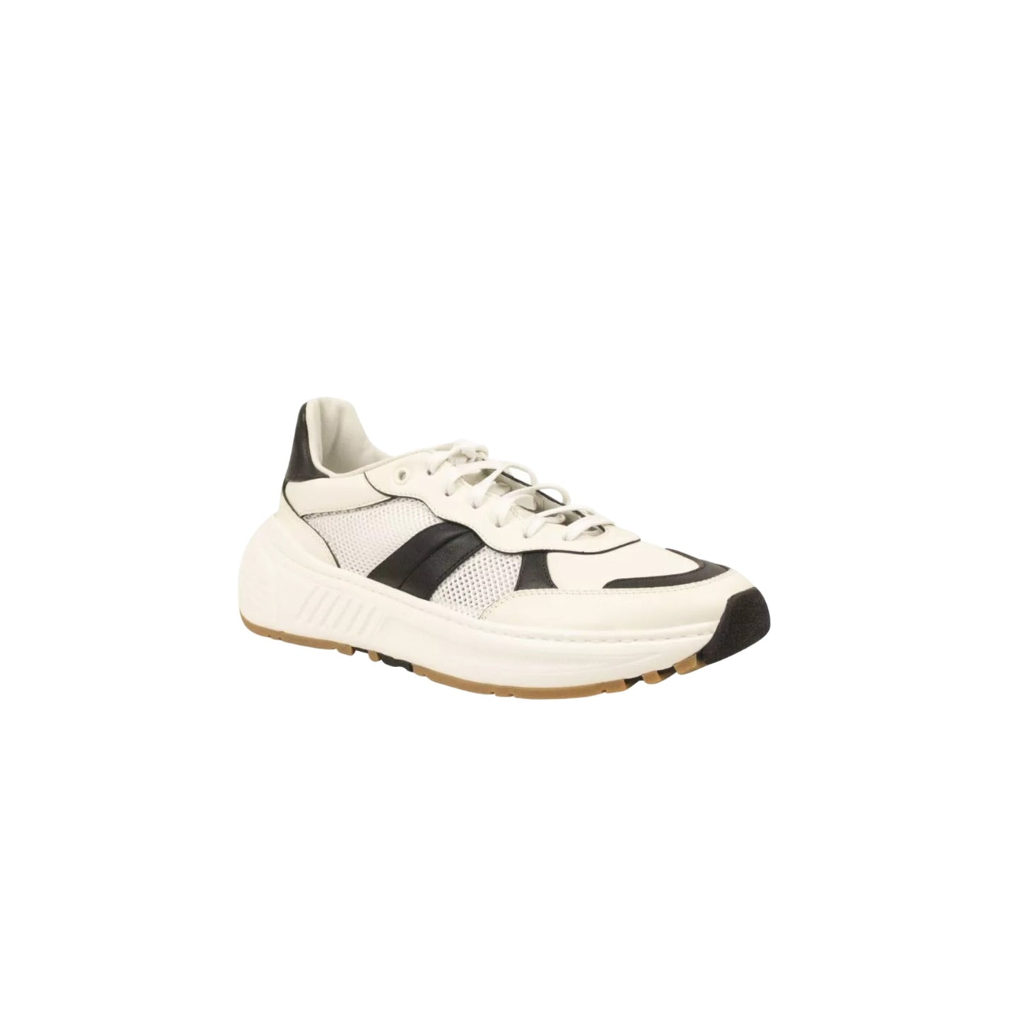 Bottega Veneta Speedster Athletic Sneakers 42 White,Black