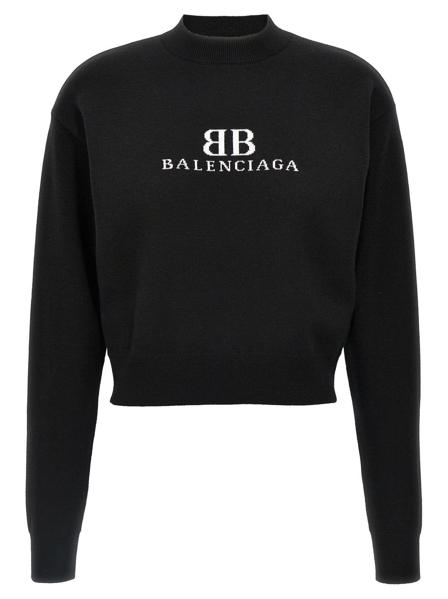 Balenciaga Women Logo Sweater