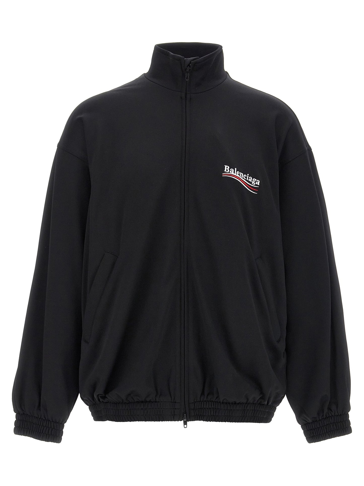 Balenciaga Men Logo Embroidery Sweatshirt