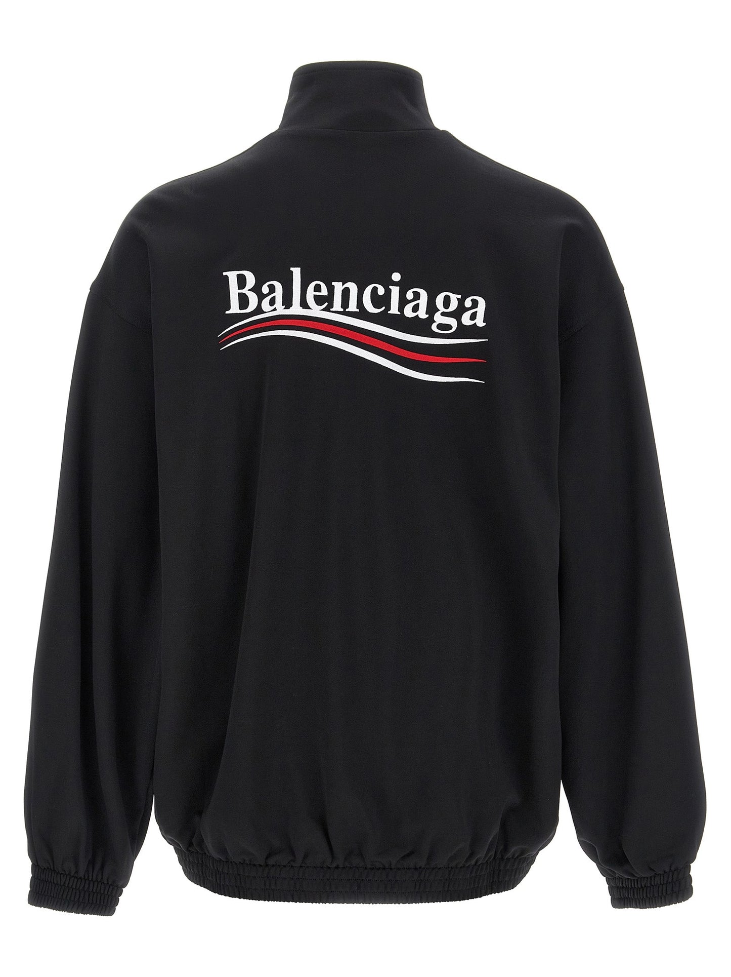 Balenciaga Men Logo Embroidery Sweatshirt