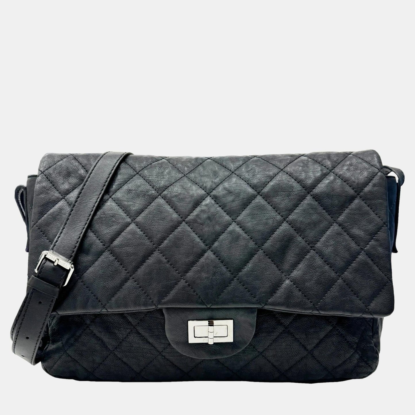 Chanel Black Leather Reissue Shoulder Bag