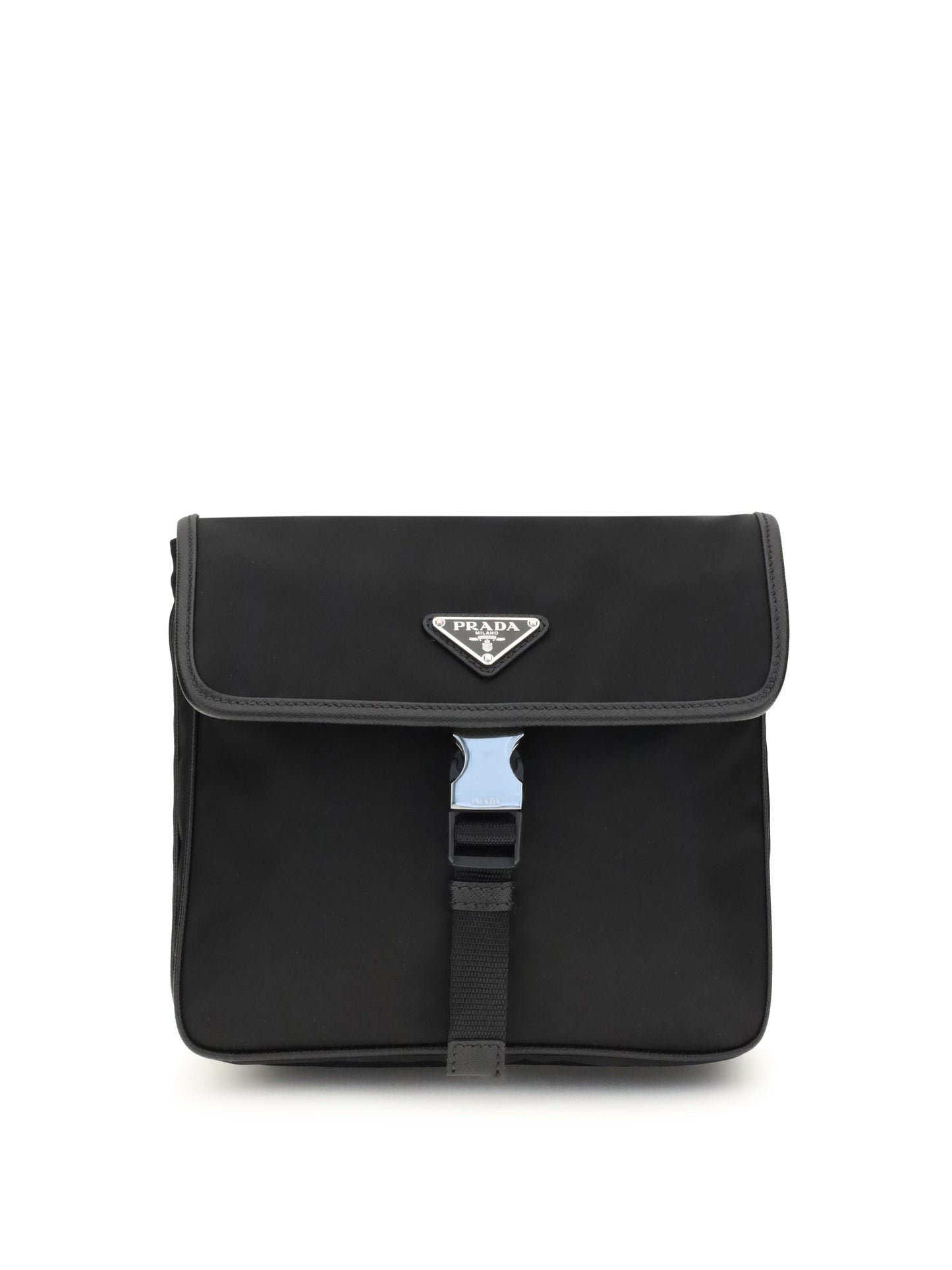 Prada Men Re-Nylon And Saffiano Shoulder Bag