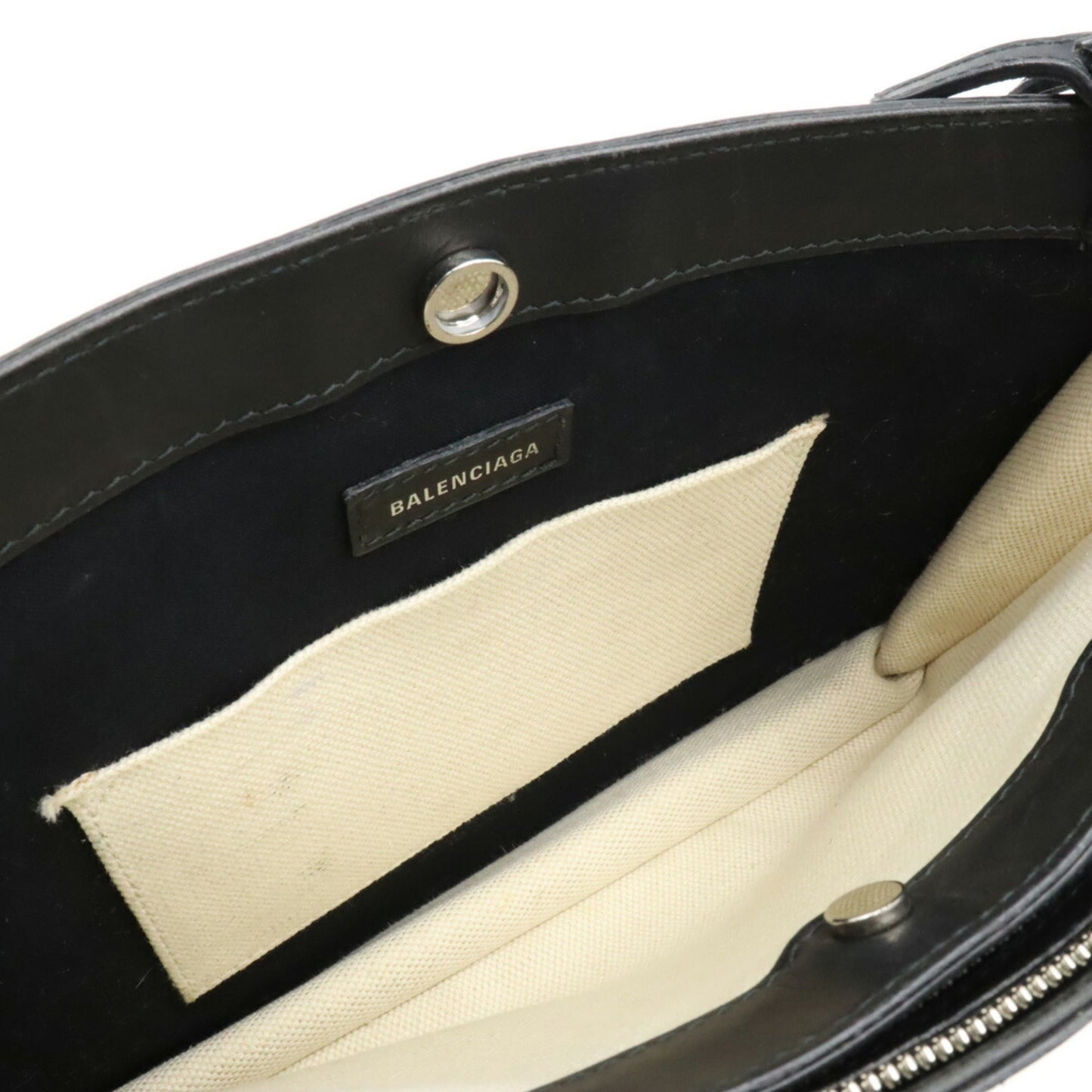 BALENCIAGA Navy pouch Clutch Bag
