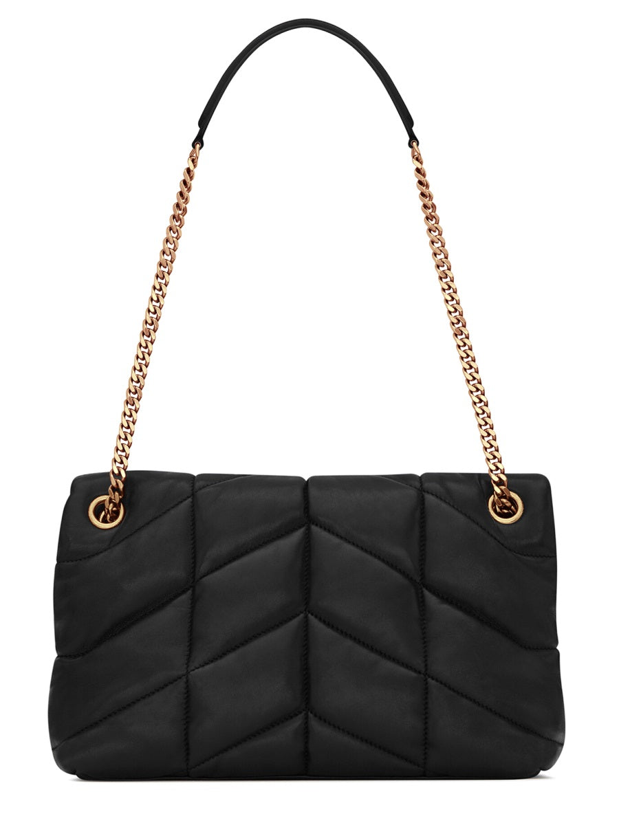 Saint Laurent Women "Loulou Puffer" Bag Small