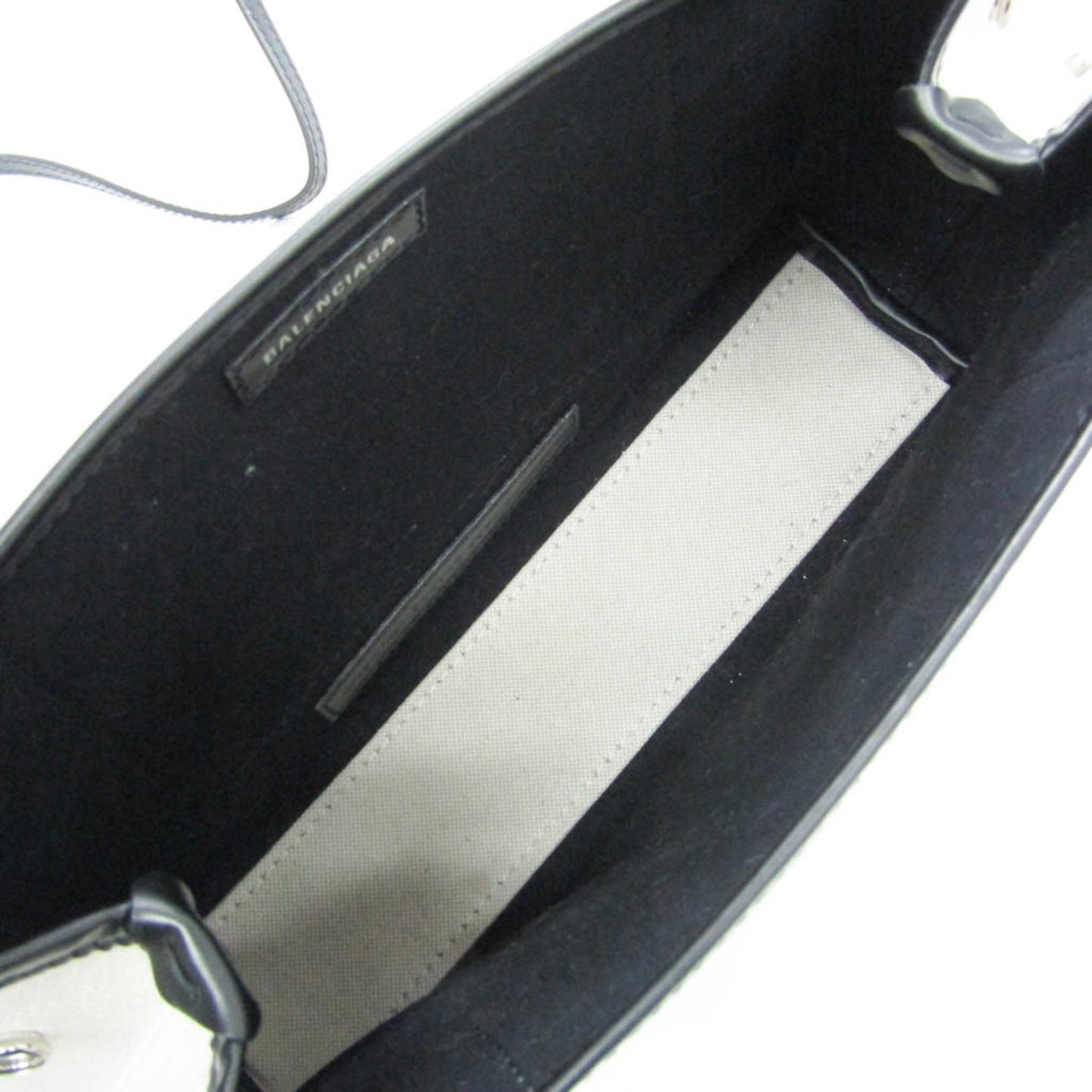 BALENCIAGA Navy Cabas Handbag
