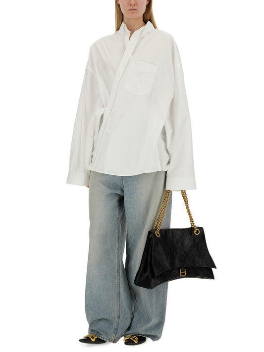 Balenciaga Women Wrap Shirt