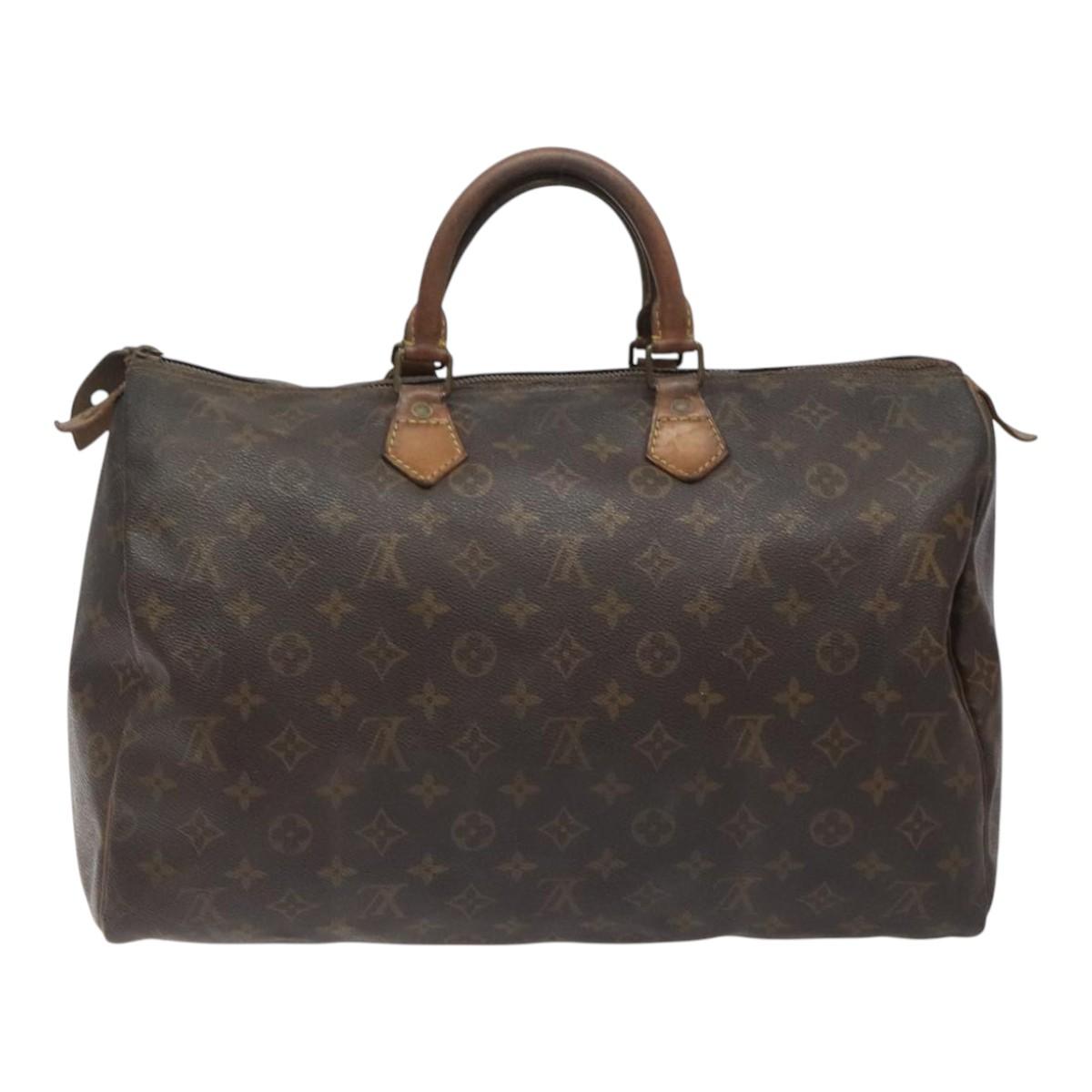 LOUIS VUITTON Monogram Speedy 35 Hand Bag M41524 LV 99553