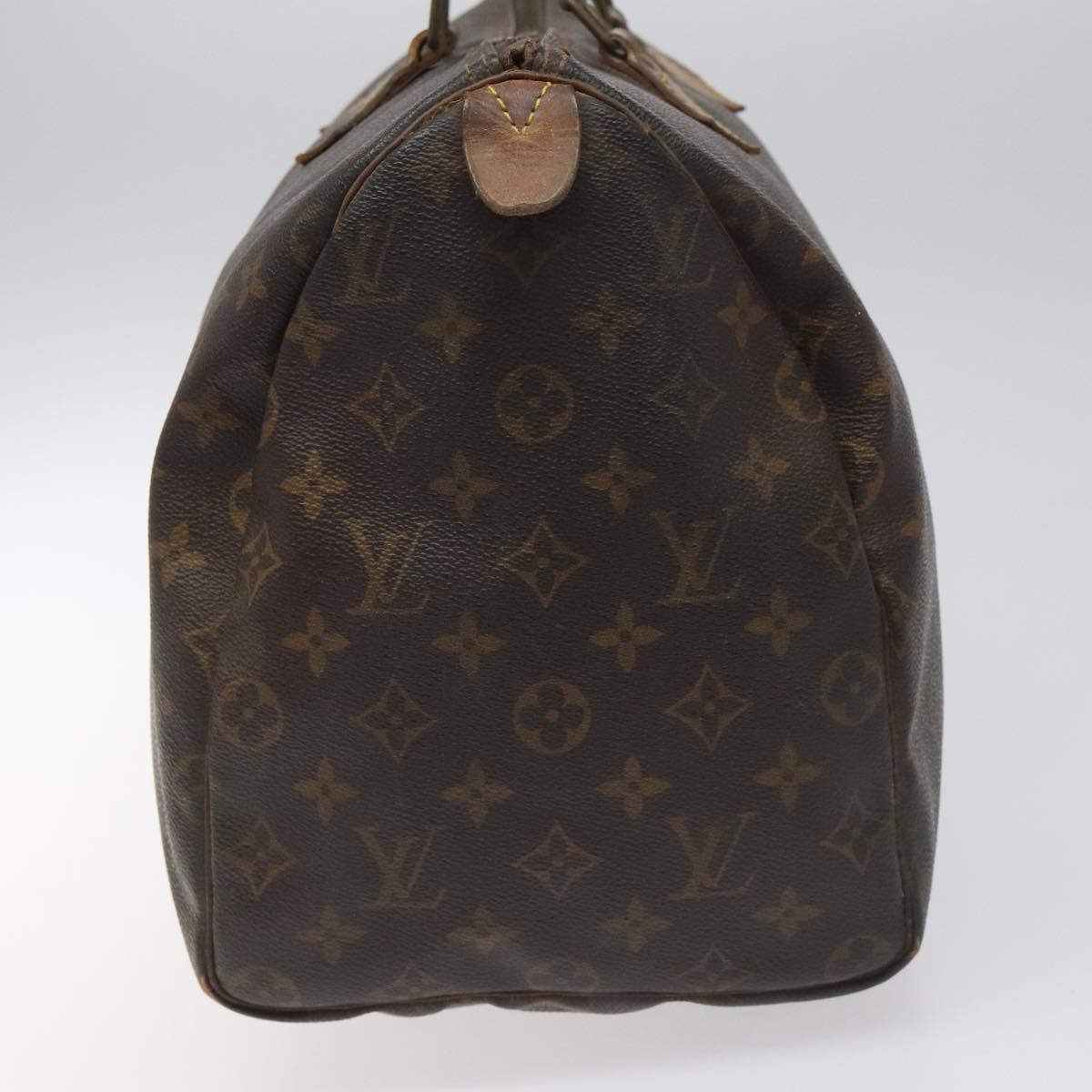 LOUIS VUITTON Monogram Speedy 35 Hand Bag M41524 LV 99553