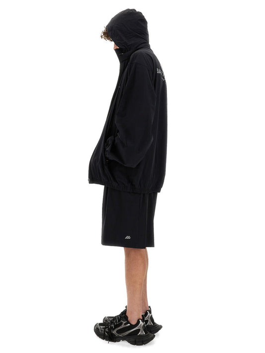 Balenciaga Men Stretch Activewear Shorts