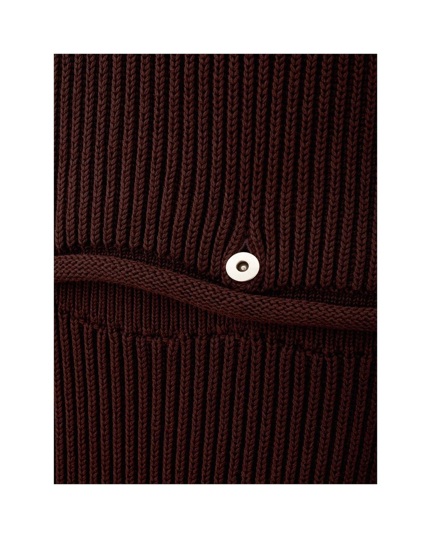 Bottega Veneta Ribbed Knit Dress Brown
