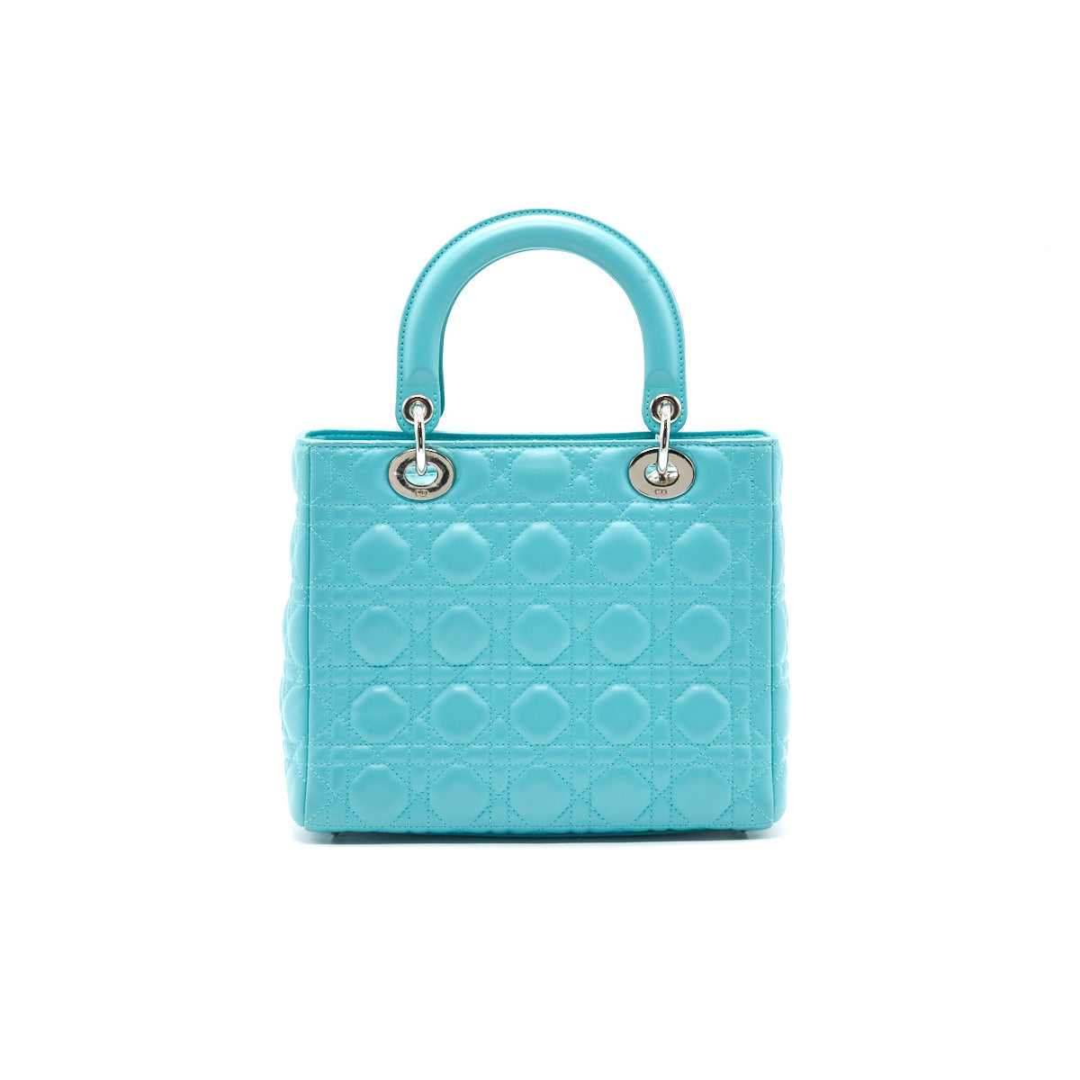 Dior Lady Dior Medium Lambskin Blue