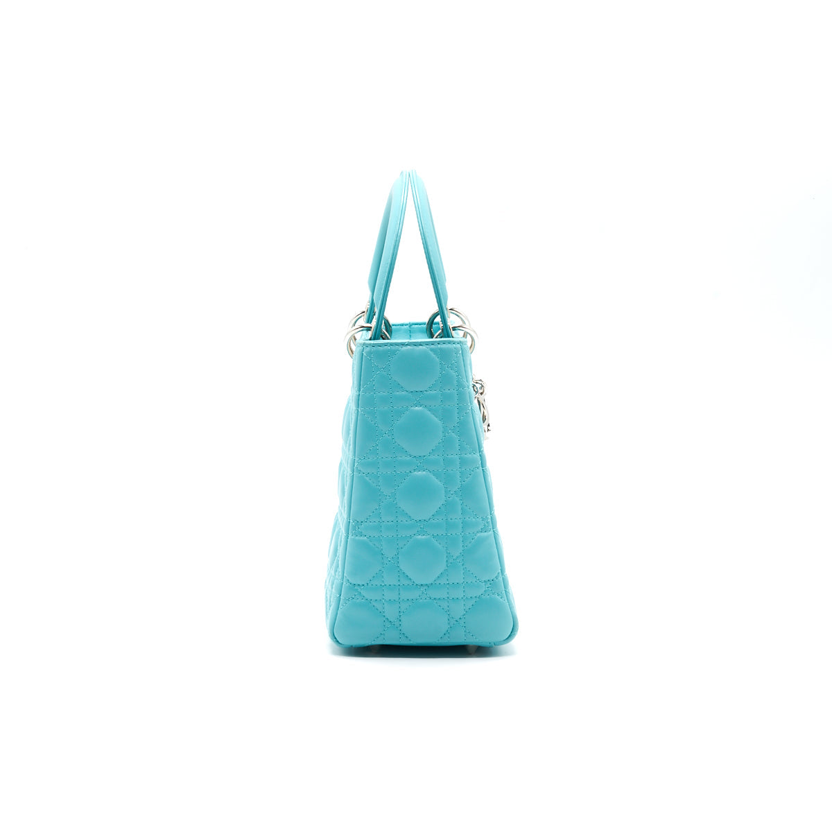 Dior Lady Dior Medium Lambskin Blue