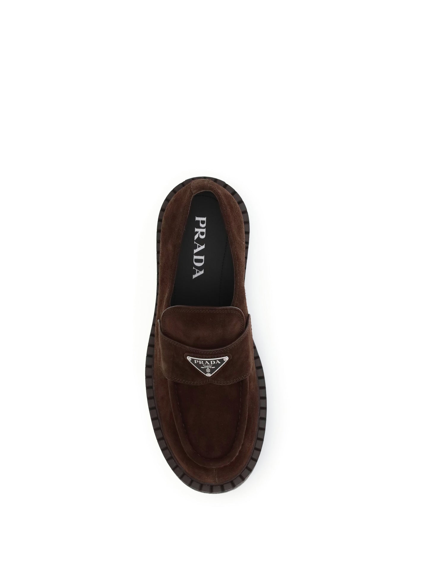 Prada Men Suede Loafers