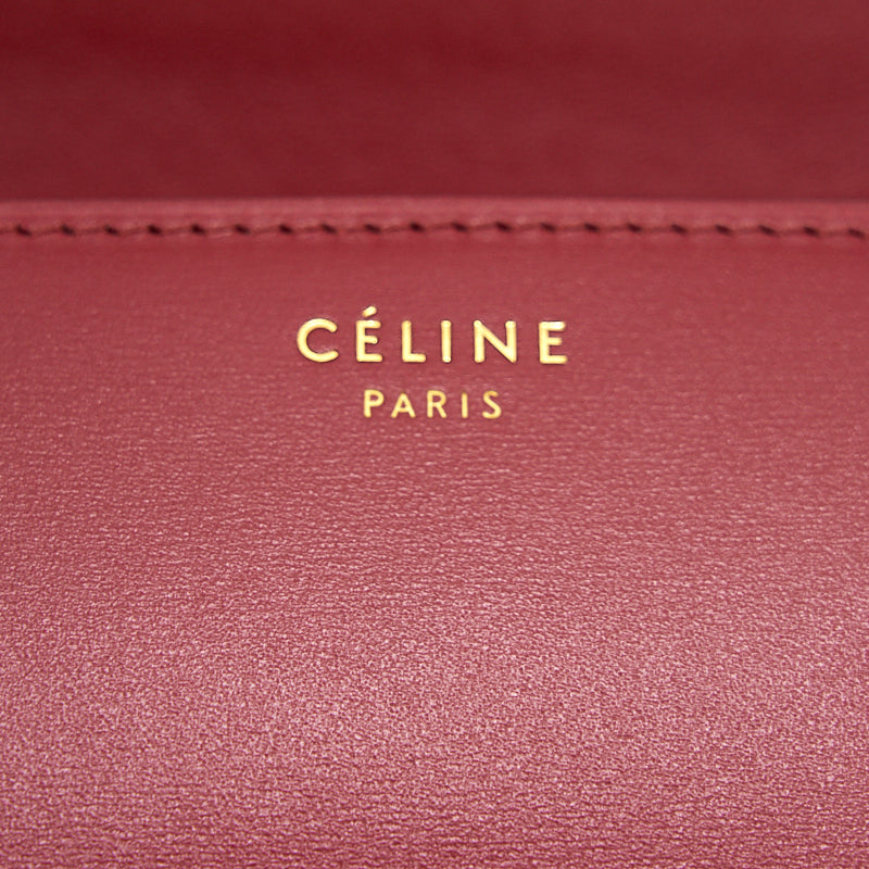 Celine Box Medium Red