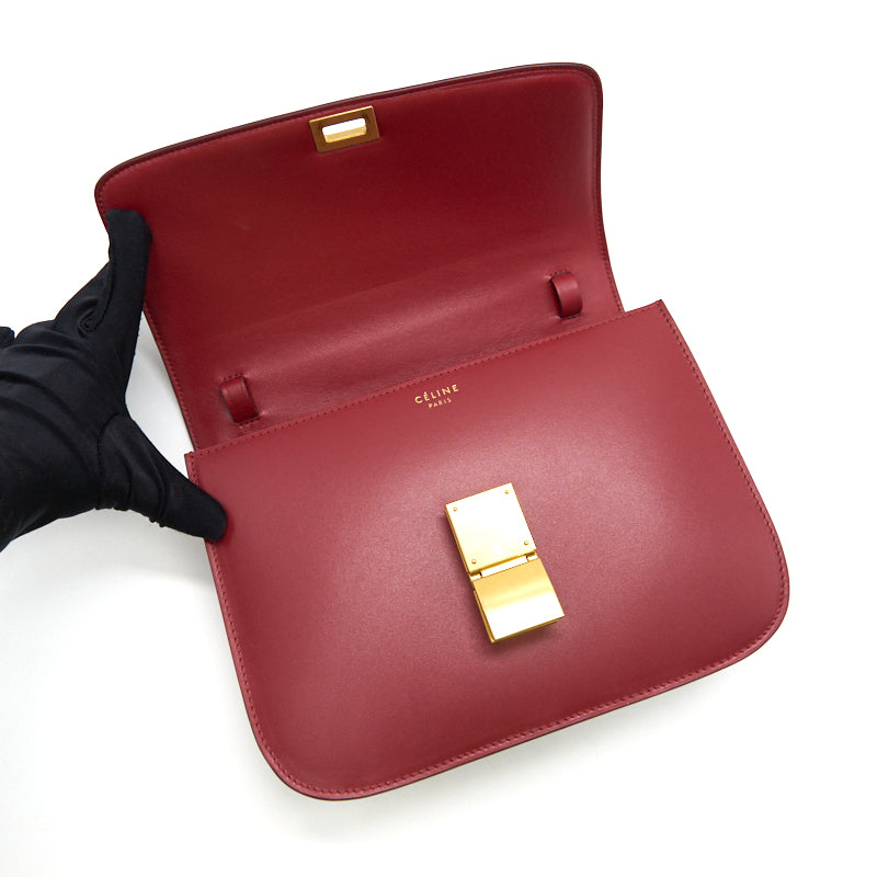 Celine Box Medium Red