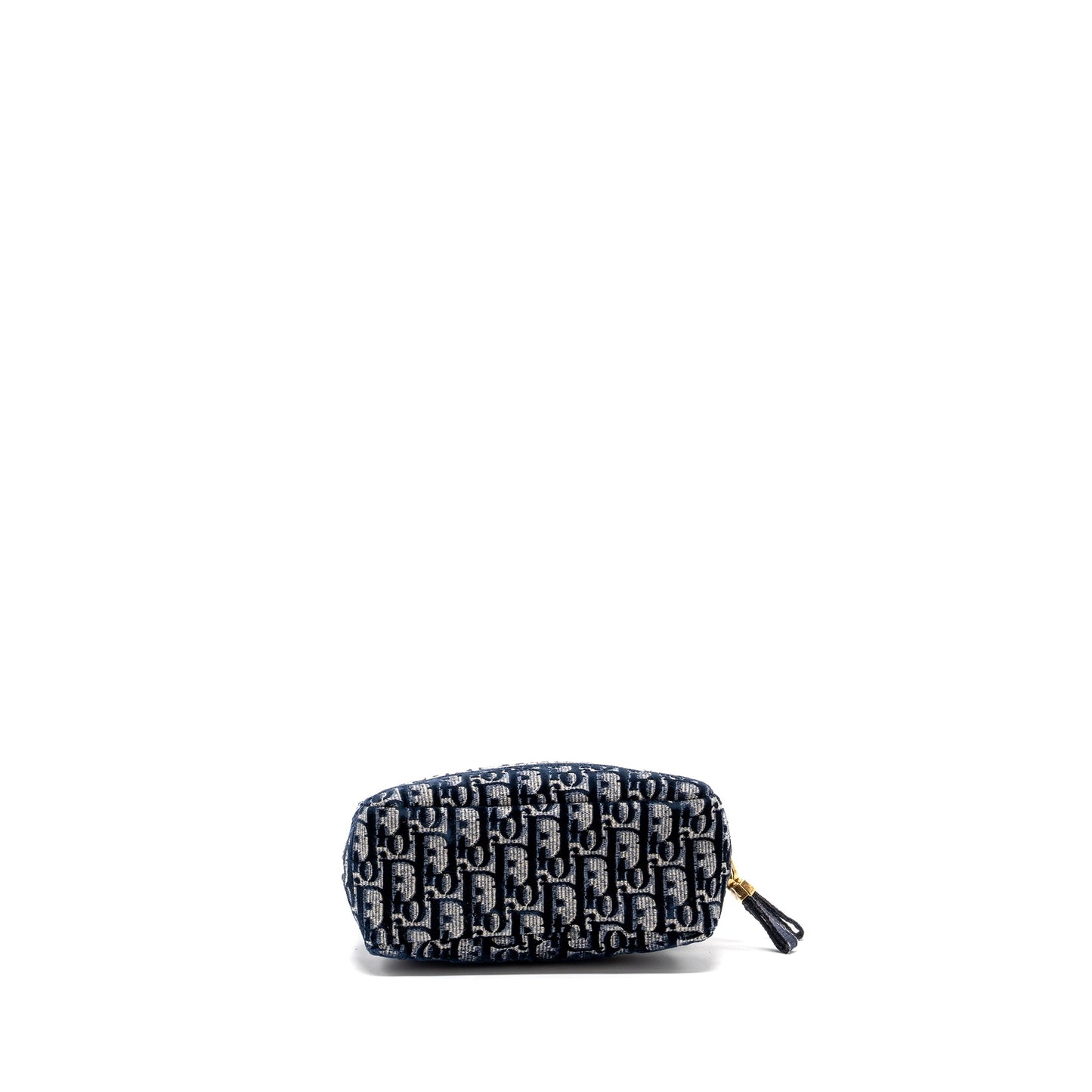 Dior Beauty Pouch Blue Dior Oblique Jacquard/Velvet