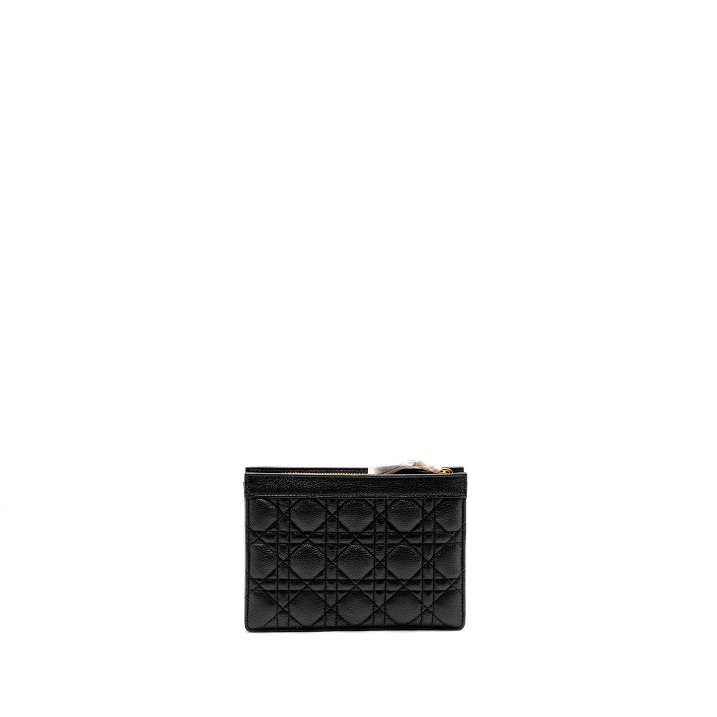 Dior Caro Every Dior Pouch Supple Calfskin Black