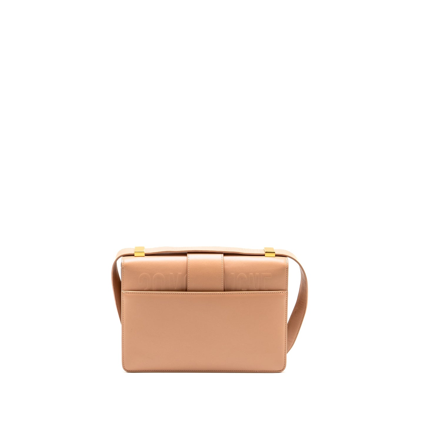 Dior 30 Montaigne Medium Flap Bag Calfskin Light Pink
