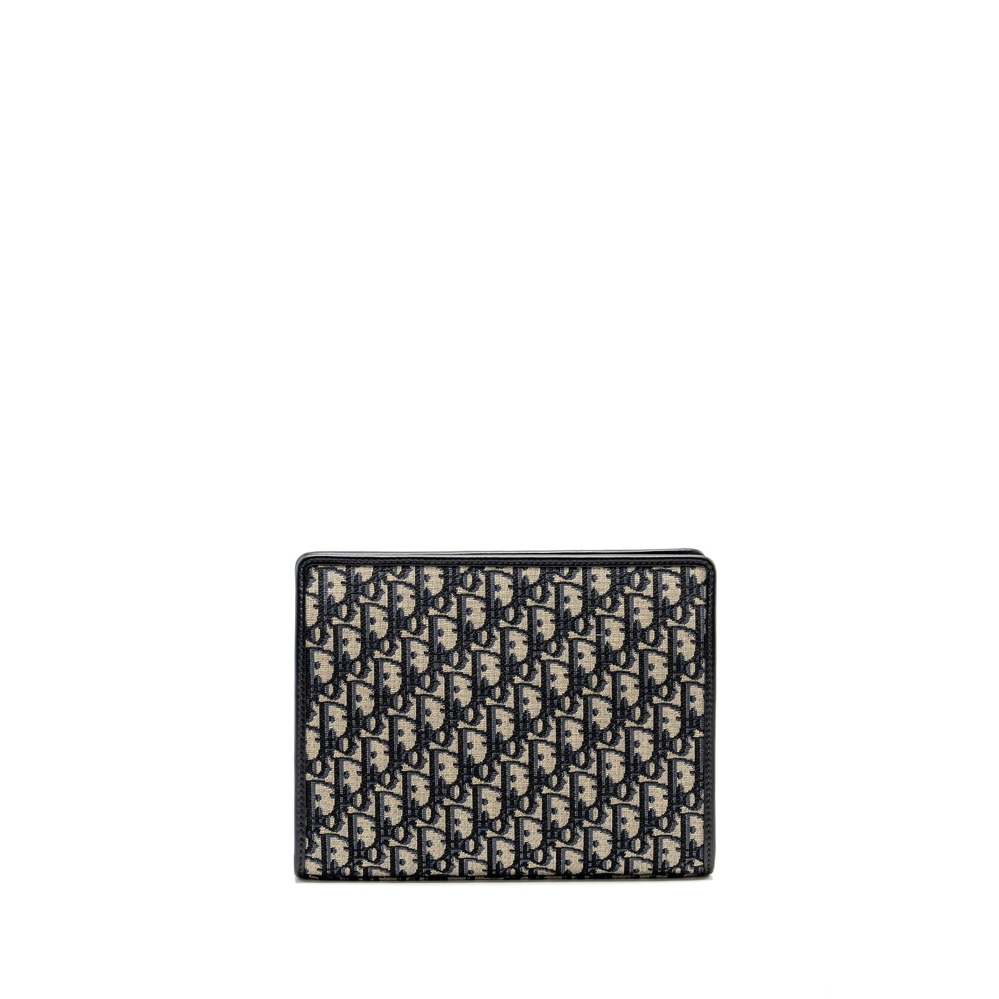 Dior 30 Montaigne Dea Pouch Blue Oblique Jacquard