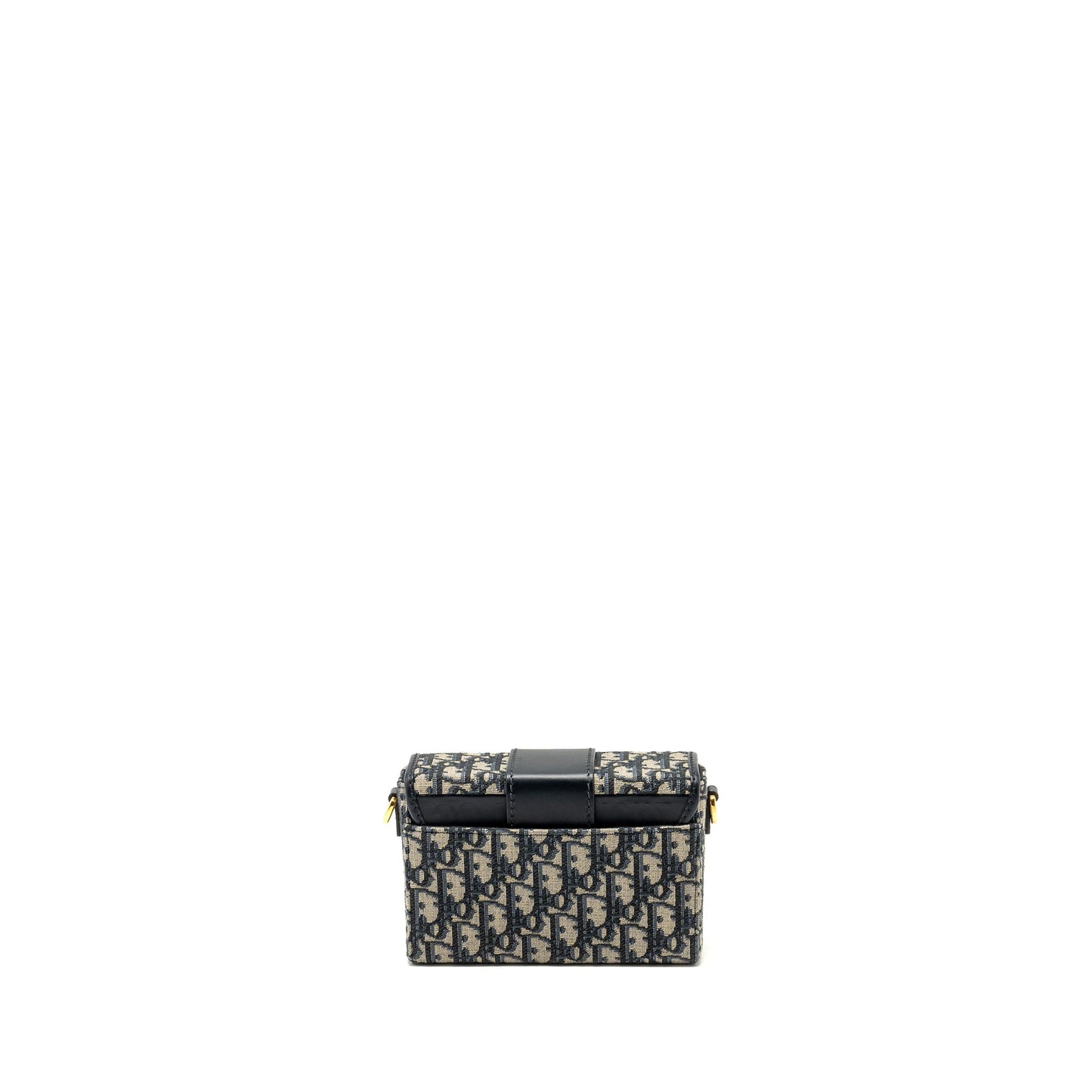 Dior 30 Montaigne Box Blue Oblique Jacquard