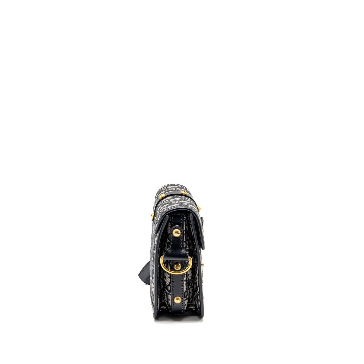 Dior Addict Vertical Messenger Bag Oblique Canvas Blue