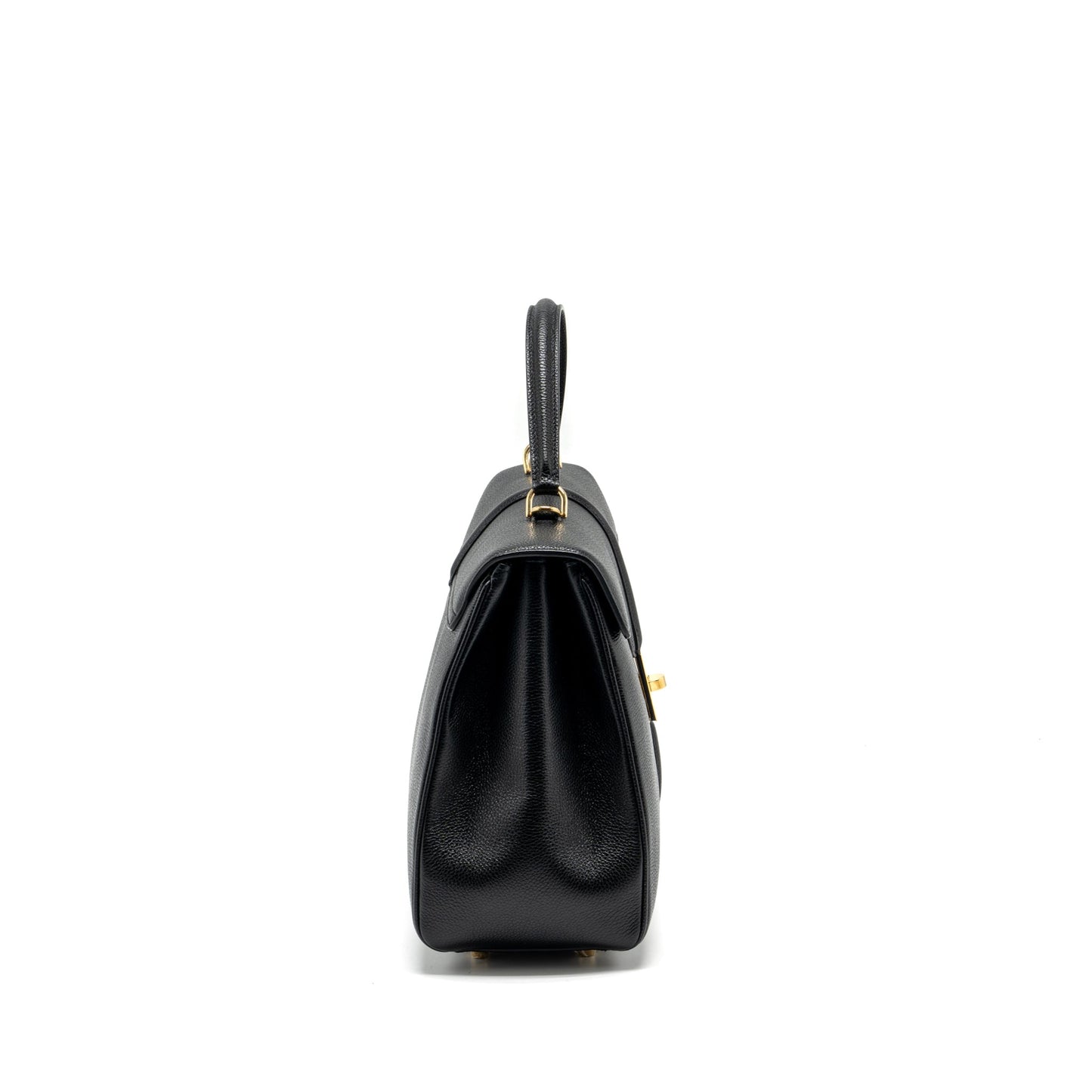 Celine 16 Bag Grained Calfskin Black