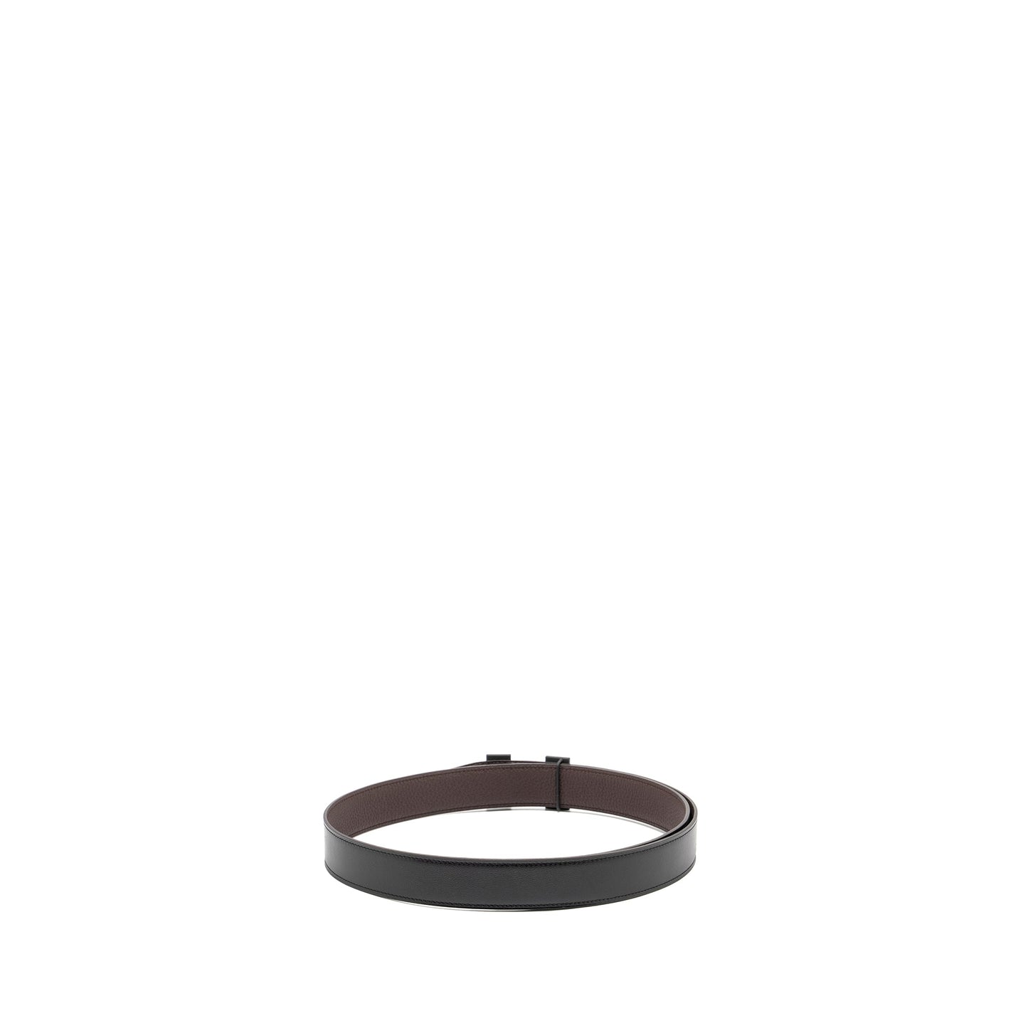 Hermes 100cm Men’s H Buckle Belt 32mm togo / box chocolate / black with so black buckle Stamp D