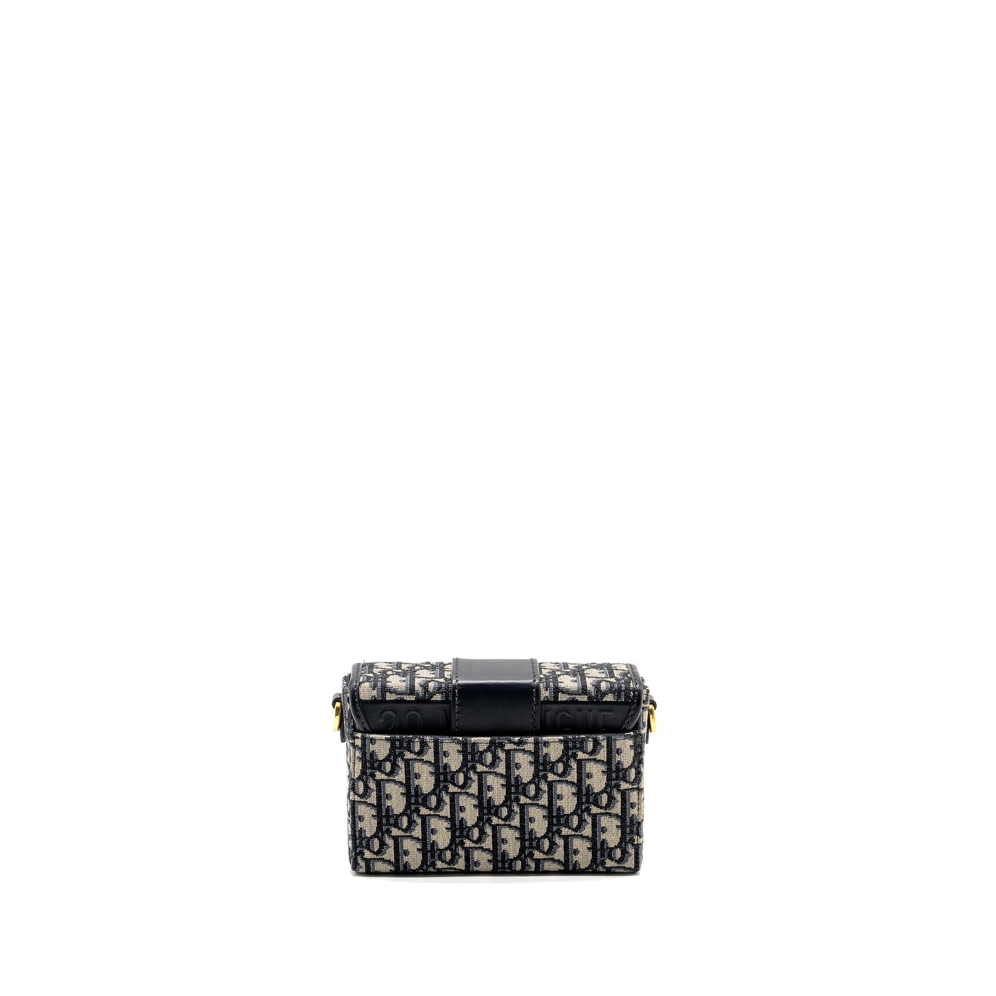 Dior 30 Montaigne Box Blue Oblique Jacquard