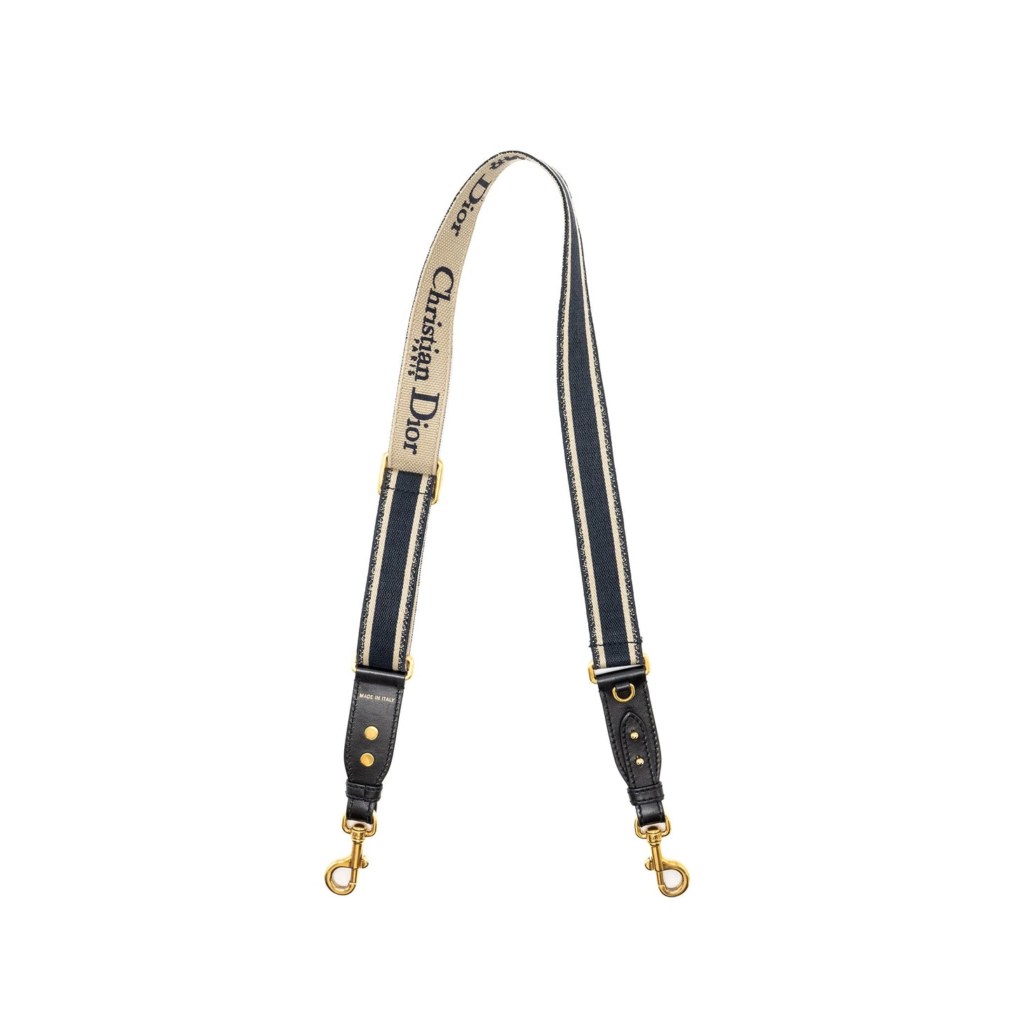 Dior Adjustable Shoulder Strap Embroidery Multicolour