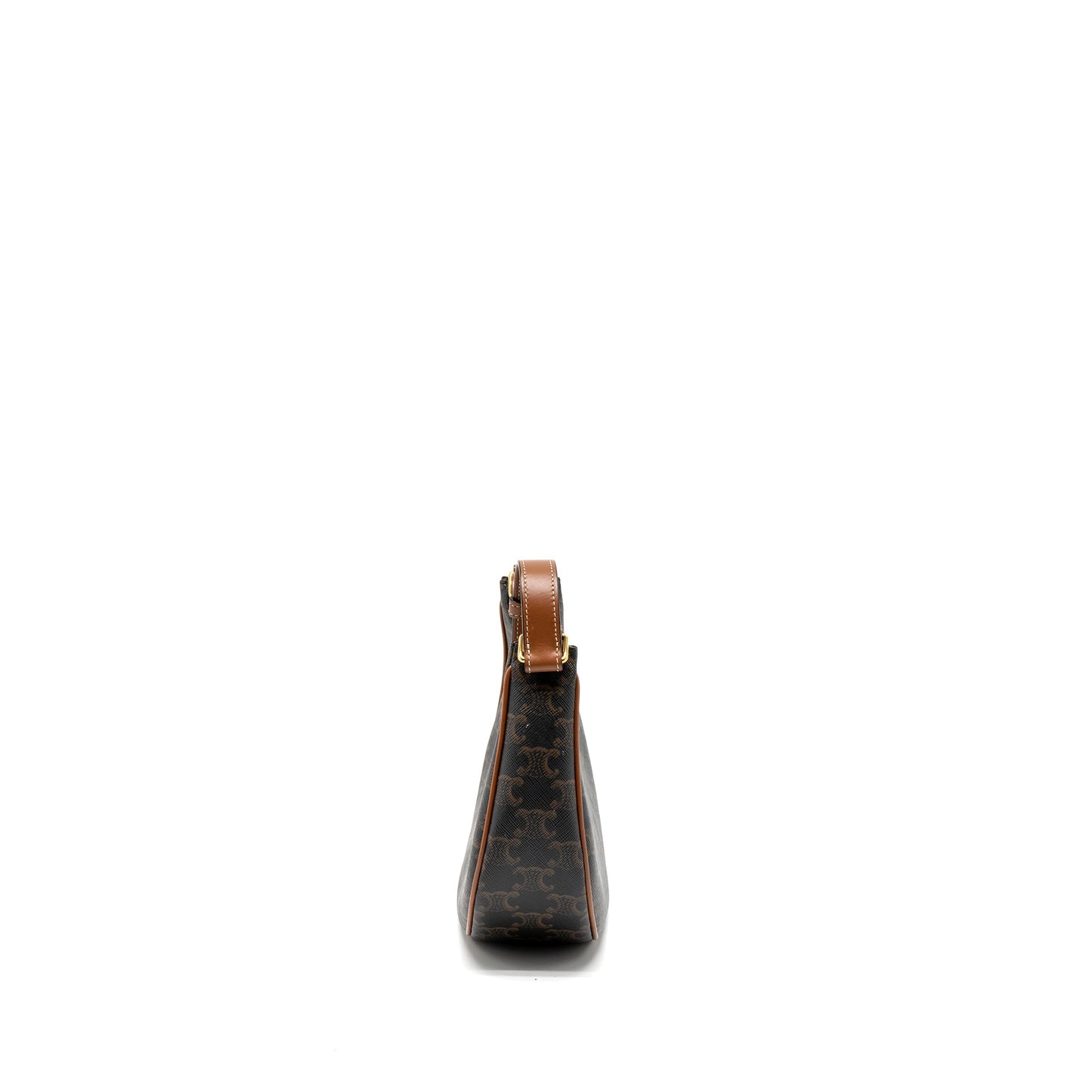 Celine Ava Bag Triomphe Canvas Tan