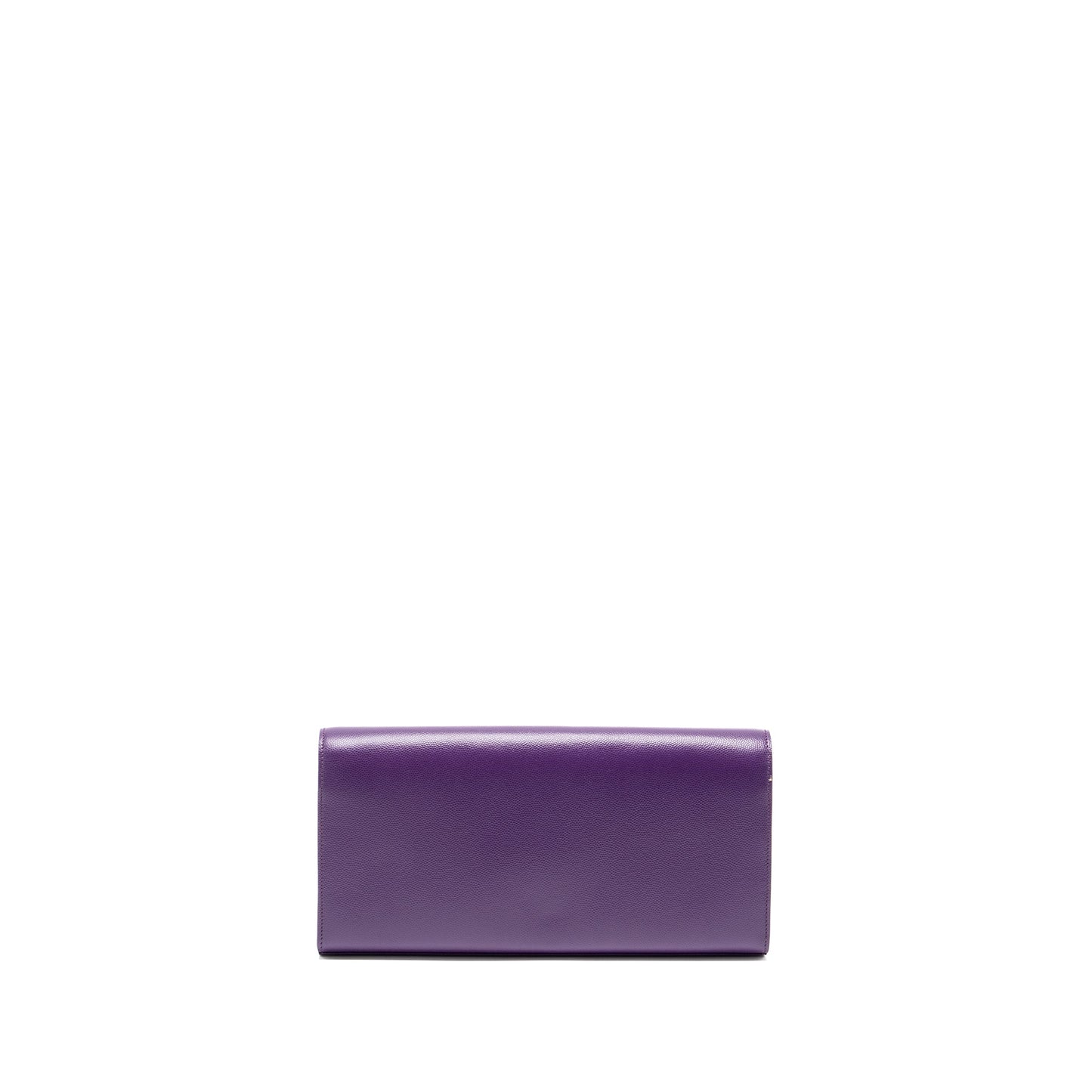 Saint Laurent Kate clutch calfskin purple GHW