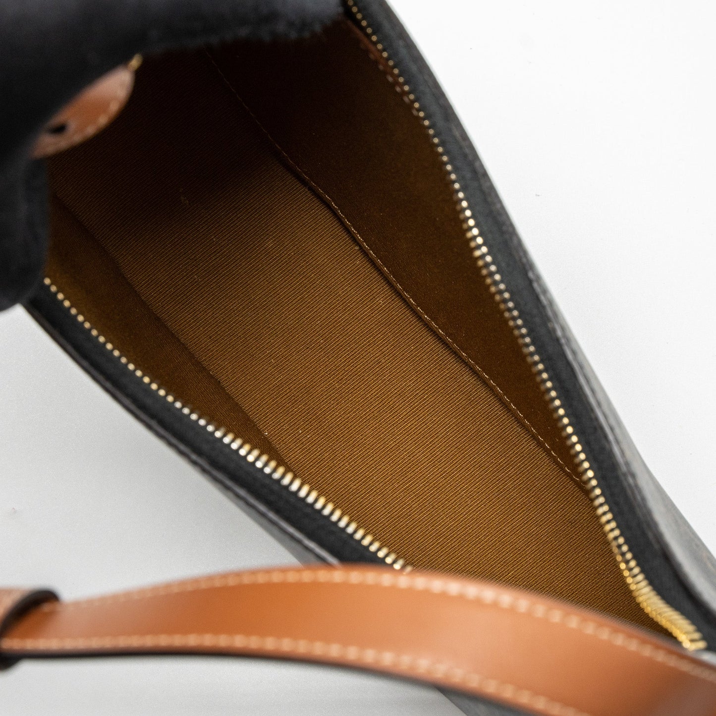 Celine Ava Bag Triomphe Canvas Tan