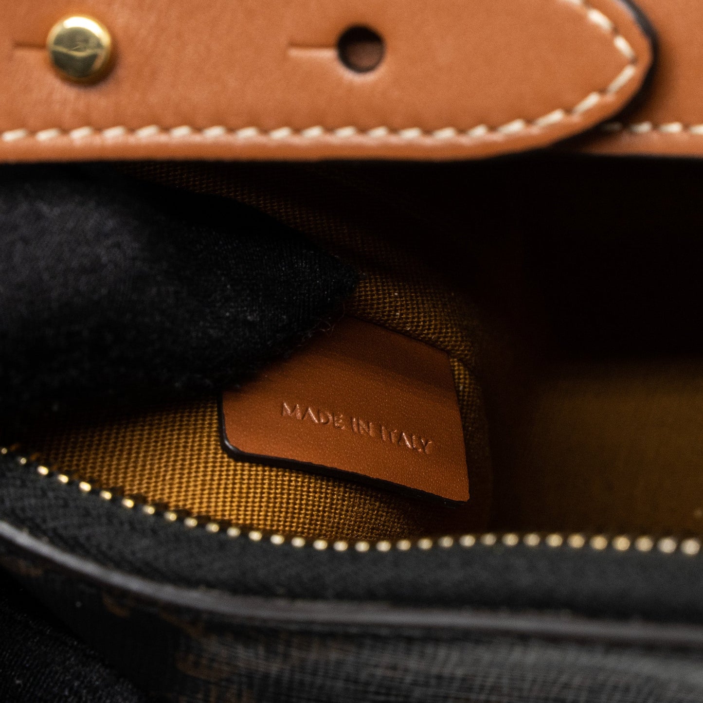 Celine Ava Bag Triomphe Canvas Tan