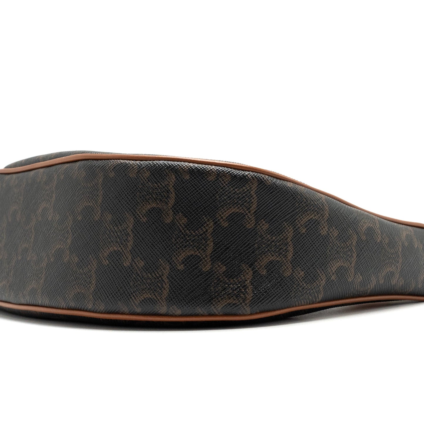 Celine AVA BAG IN TRIOMPHE CANVAS AND CALFSKIN TAN