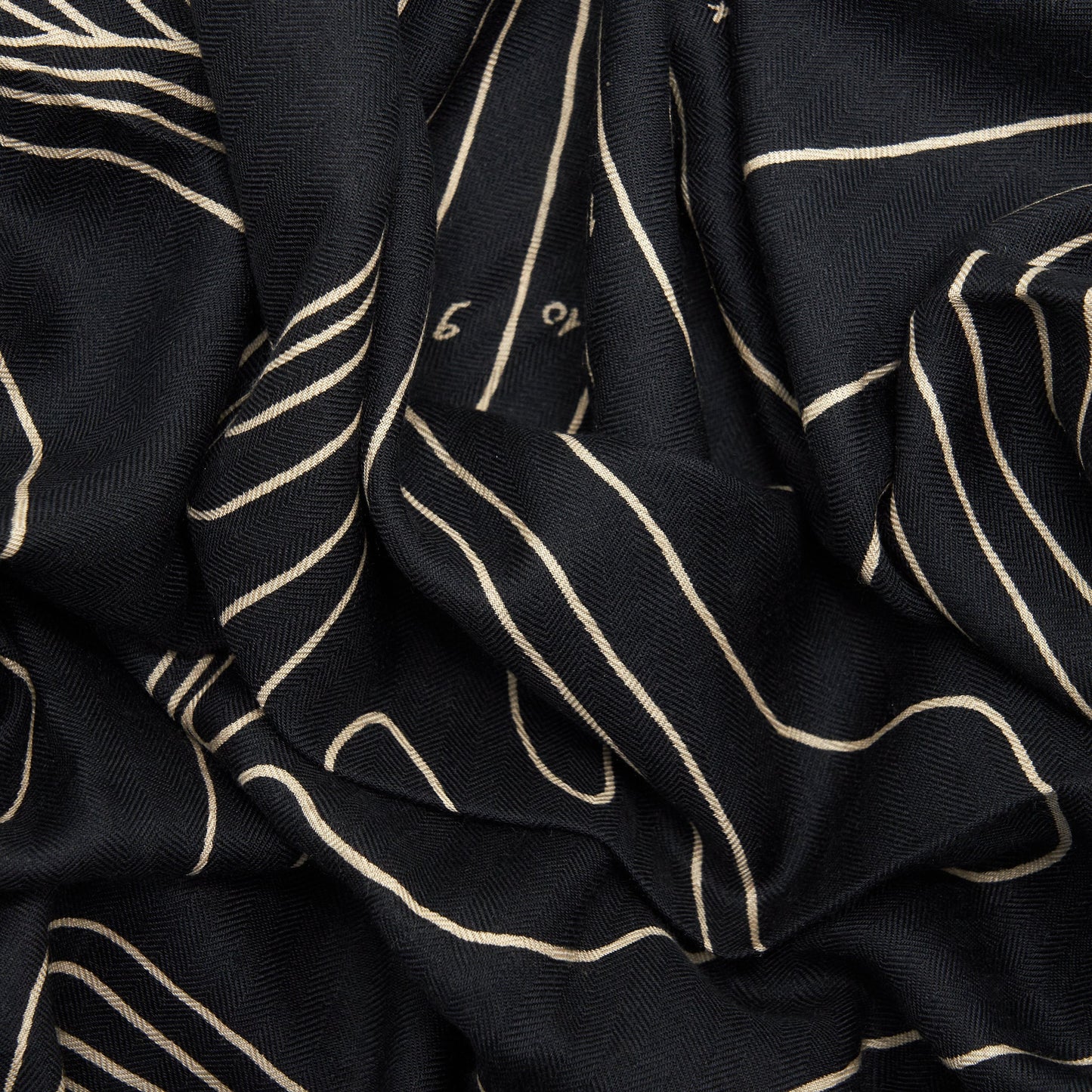 Hermes 140mm Pegase Cashmere And Silk Scarf