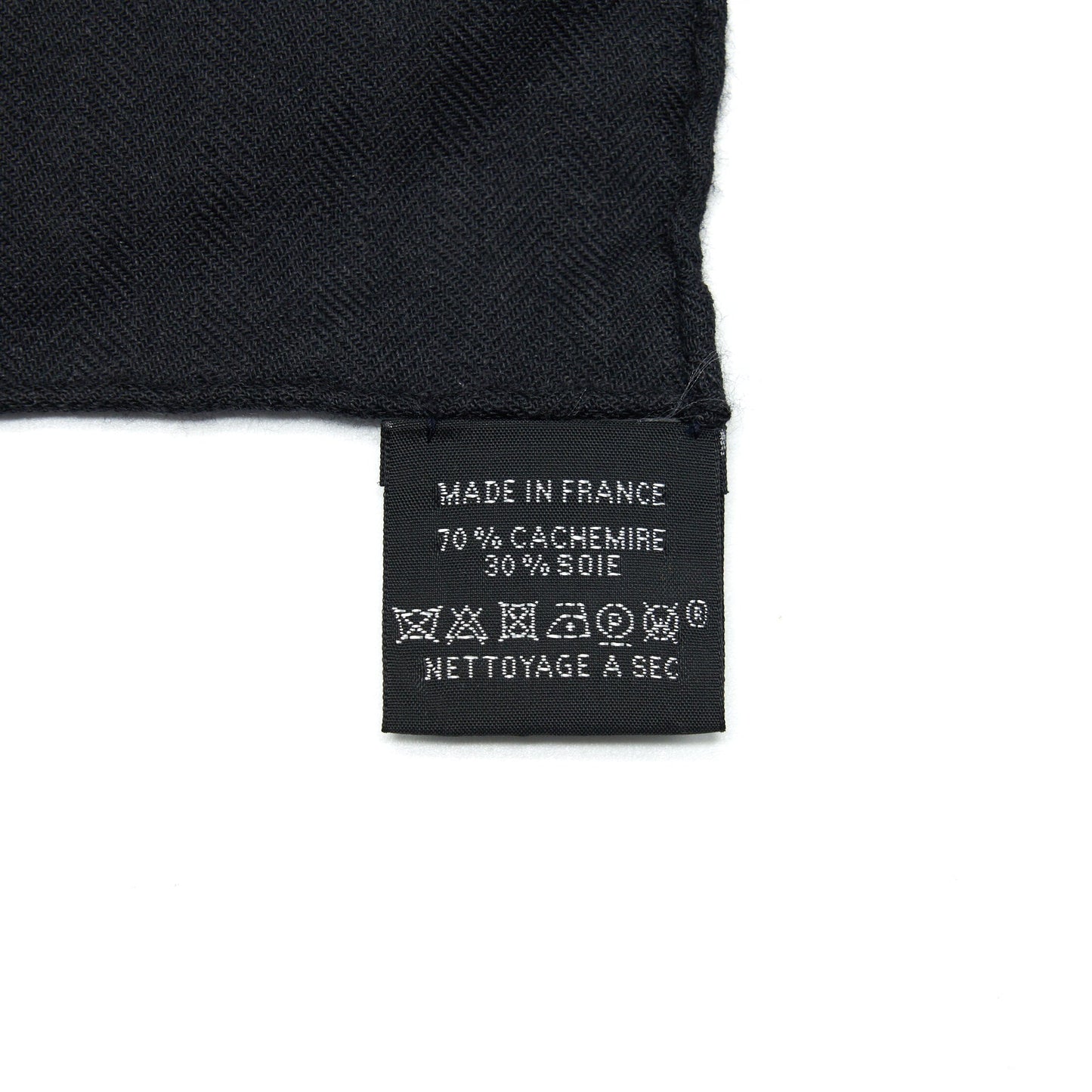 Hermes 140mm Pegase Cashmere And Silk Scarf