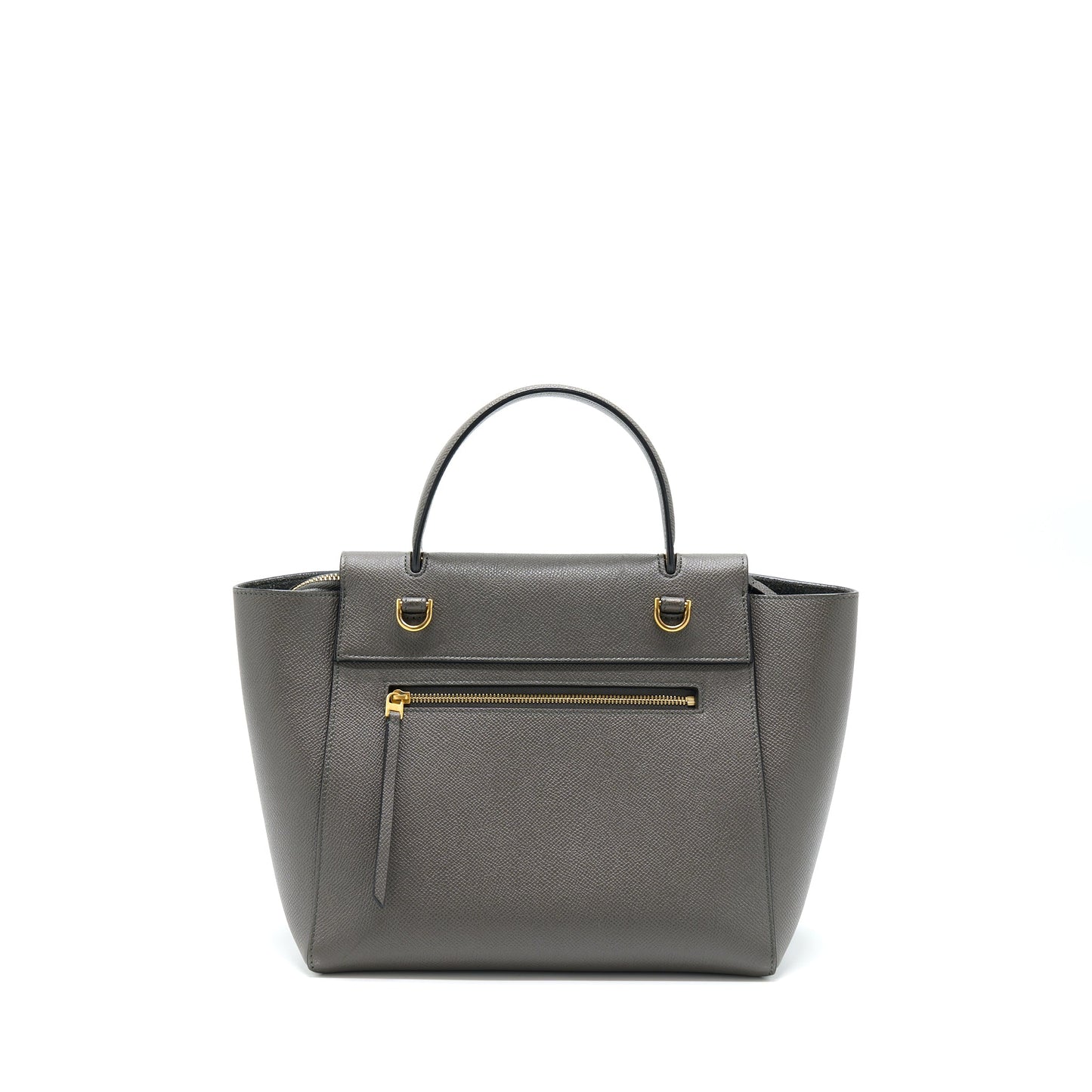 Celine Belt Bag Grained Calfskin Grey