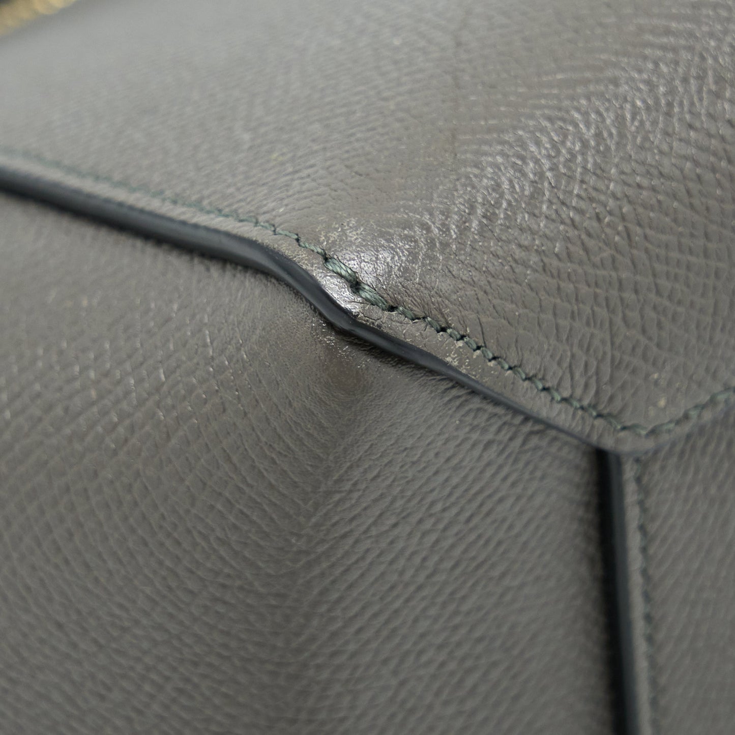Celine Belt Bag Grained Calfskin Grey