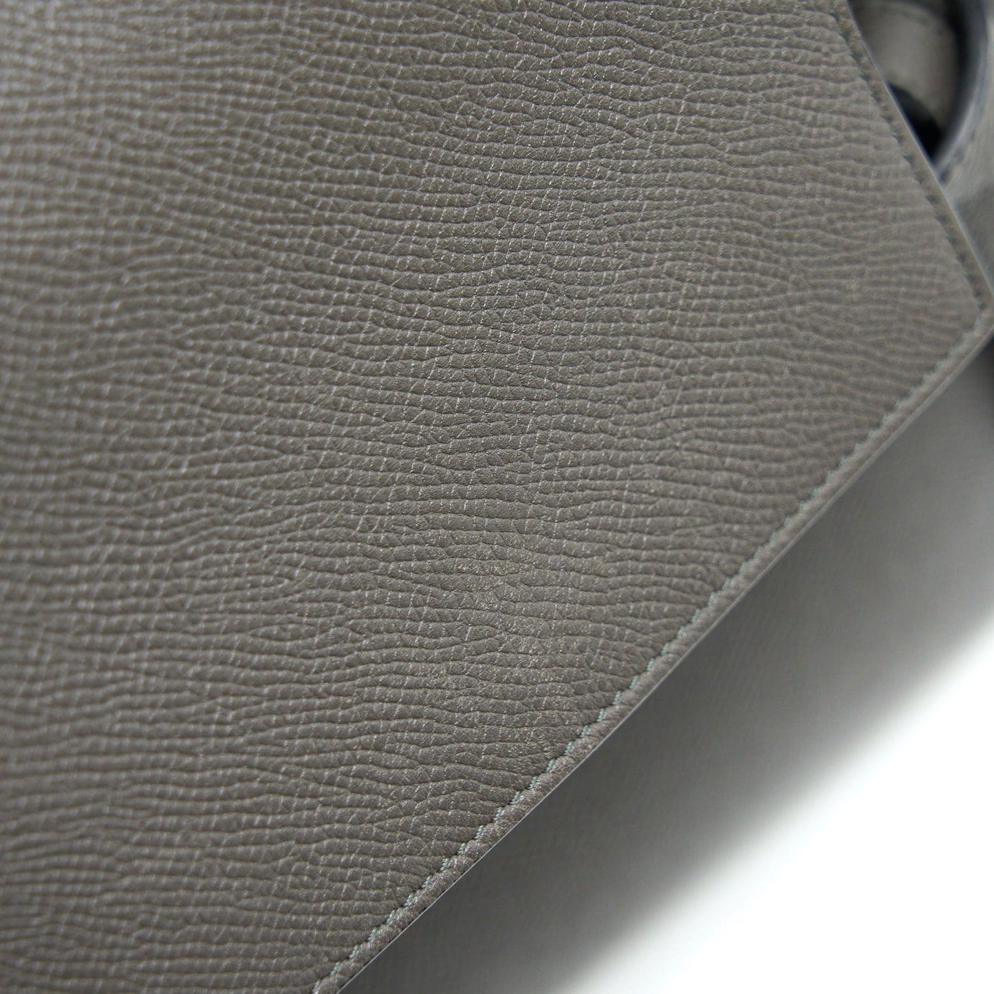 Celine Belt Bag Grained Calfskin Grey