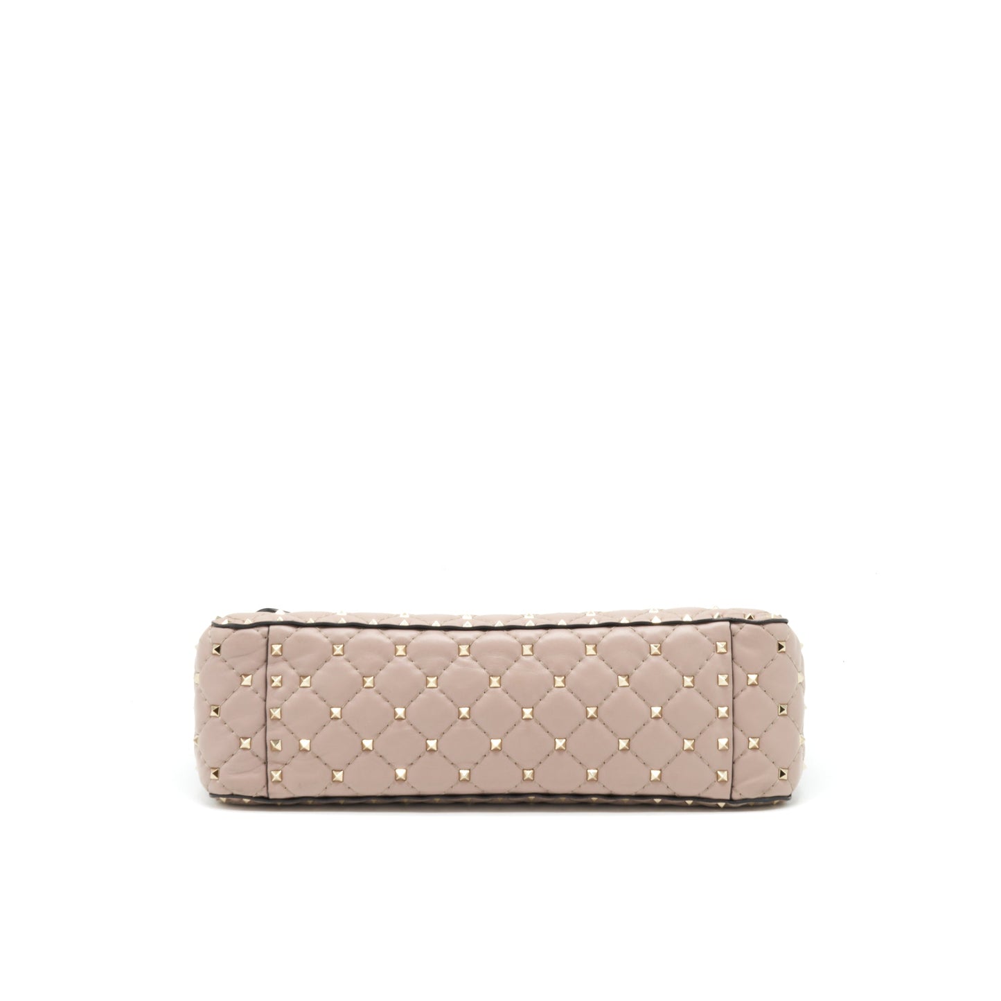 Valentino Rockstud Spike Nappa Leather Crossbody Bags Poudre