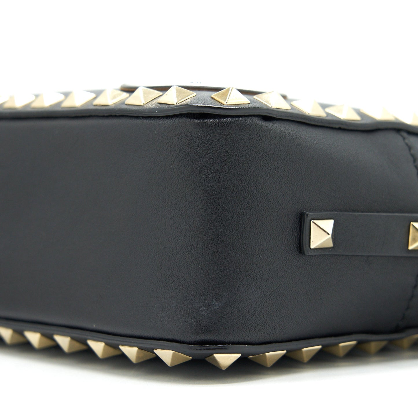Valentino Rockstud Crossbody Camera Bag Black