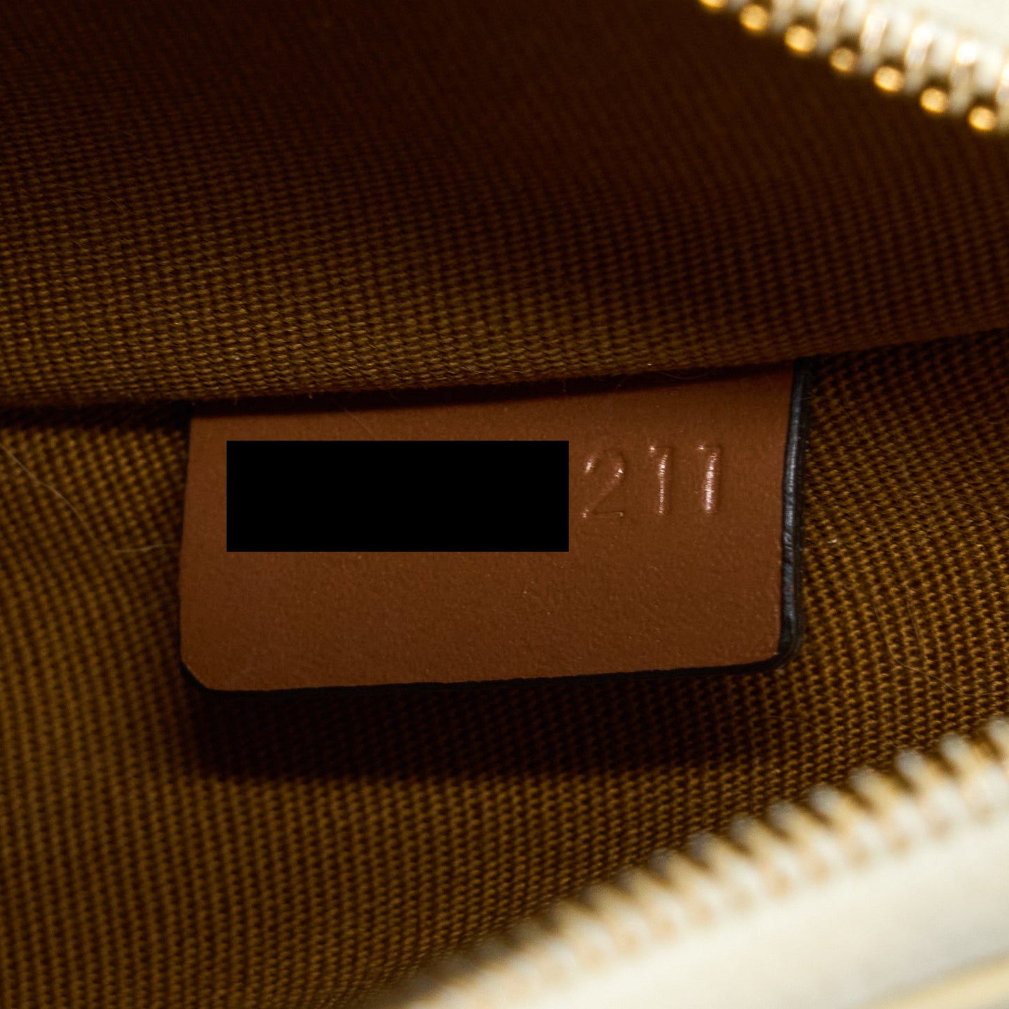 Celine Ava Bag In Triomphe Canvas And Calfskin White