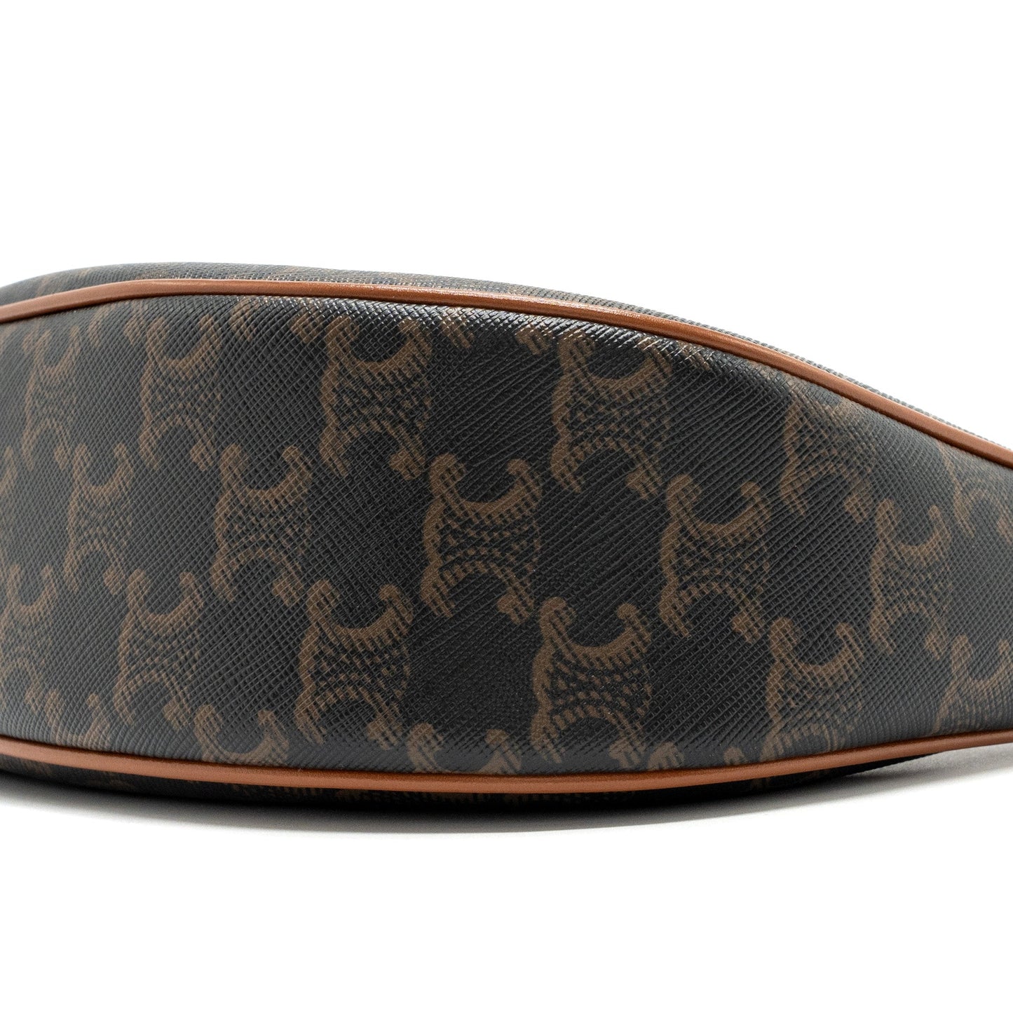 Celine Ava bag triomphe canvas / calfskin brown