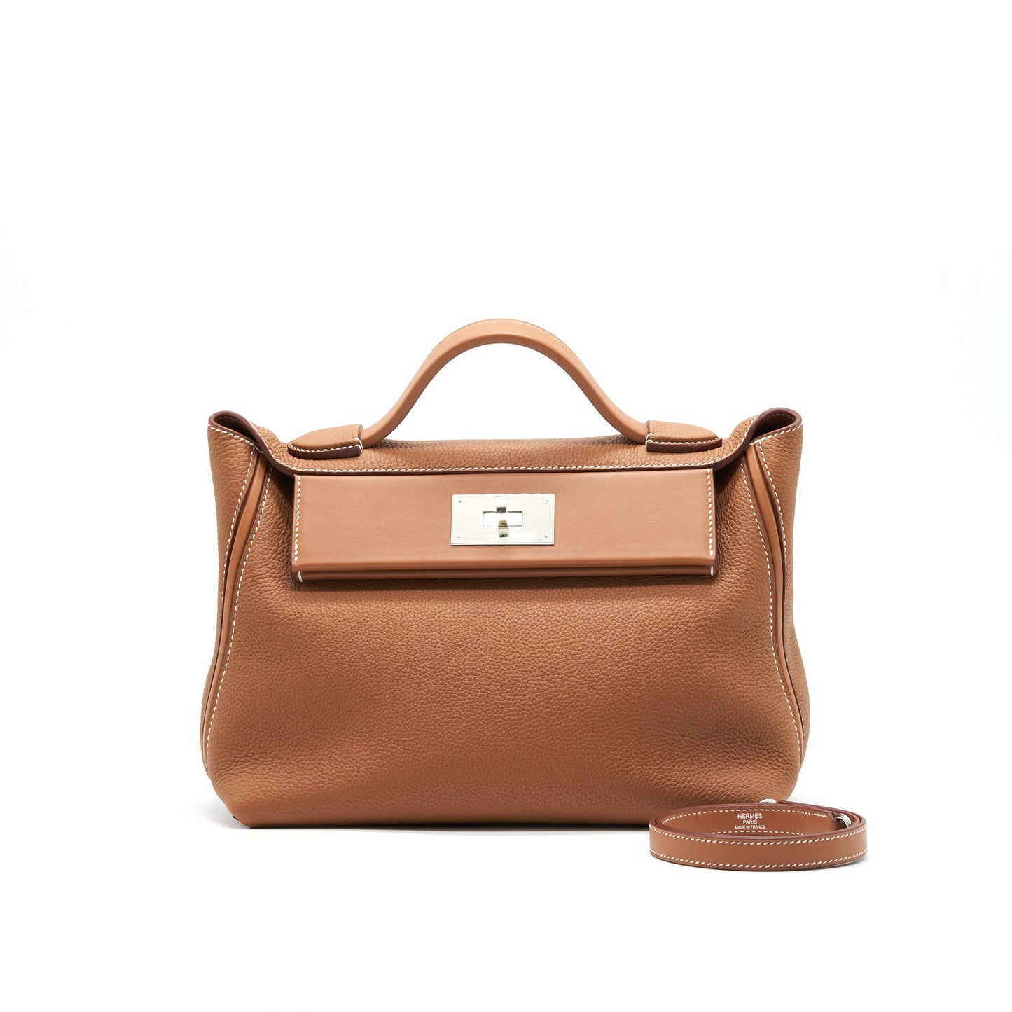 Hermes 24/24 -29 Bag Togo Gold 37 SHW StampY