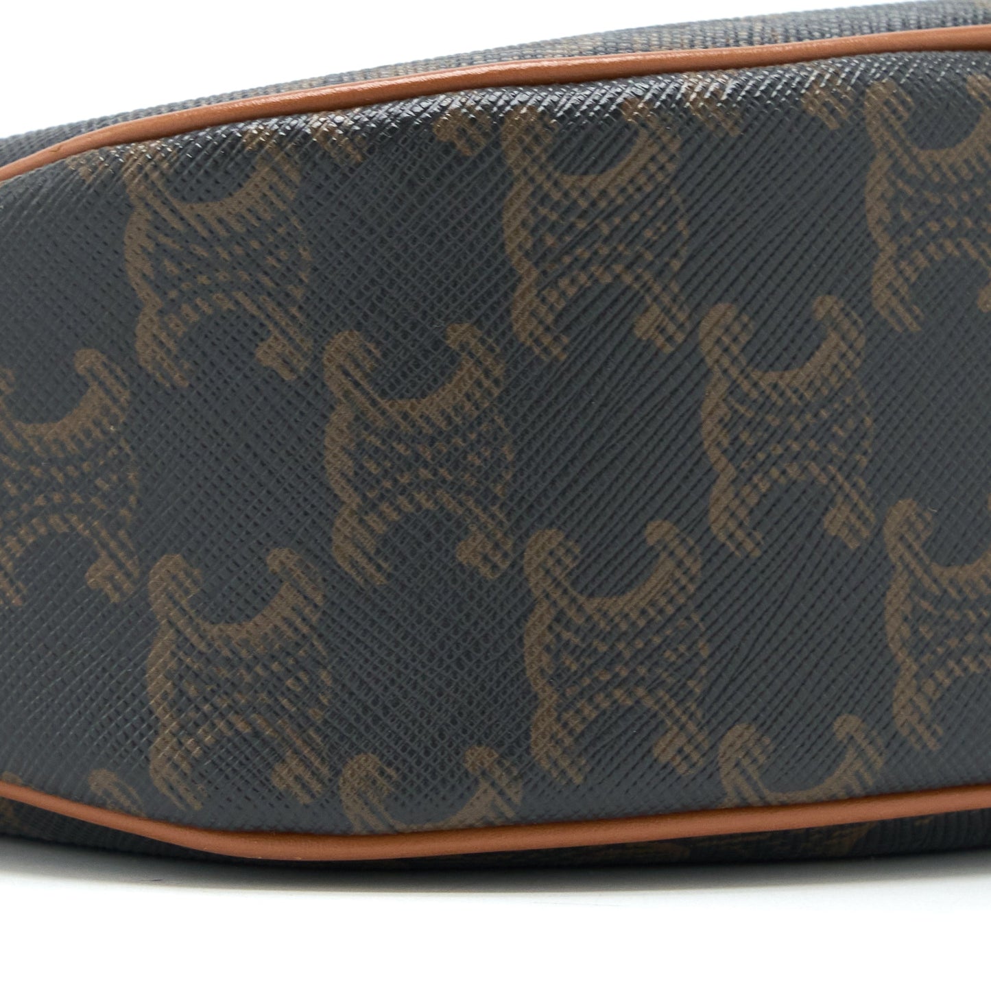 Celine Ava Bag In Triomphe Canvas And Calfskin Tan