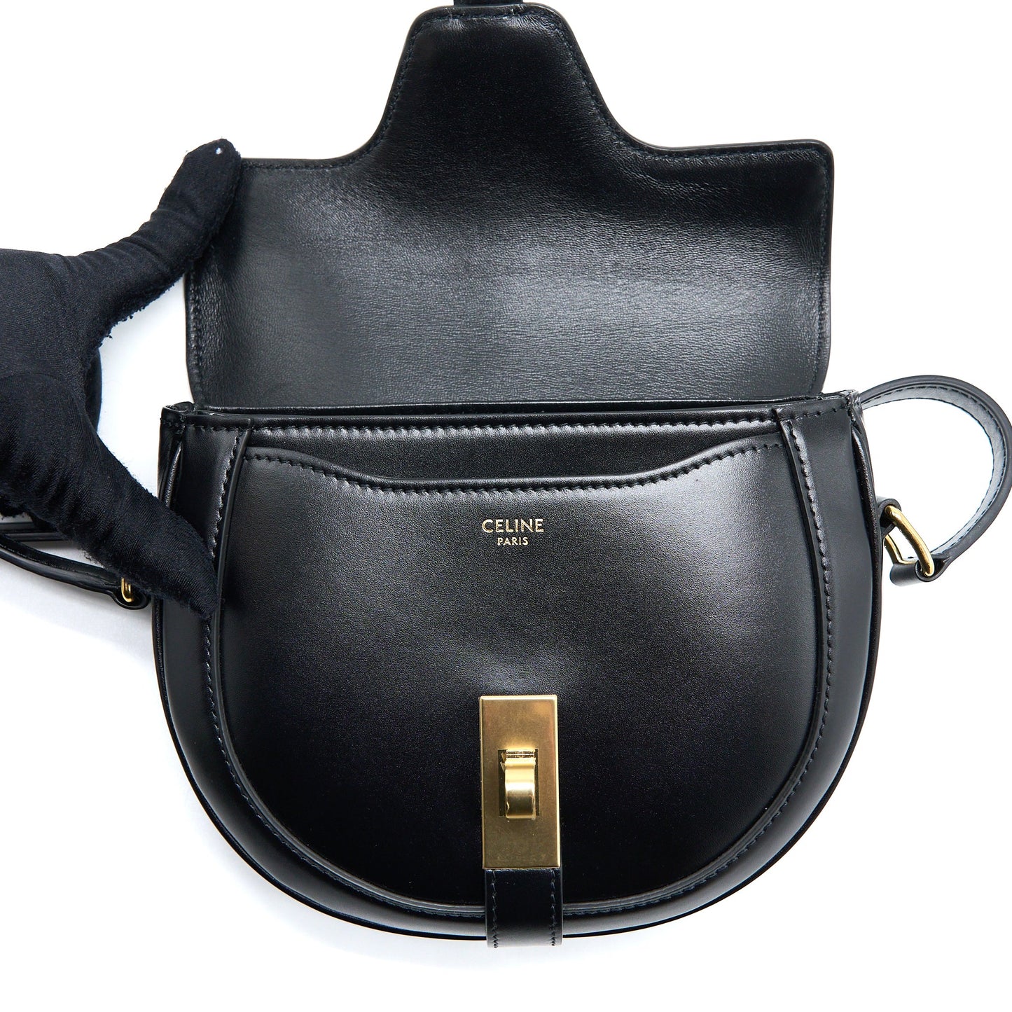 Celine Besace Bag Calfskin Black